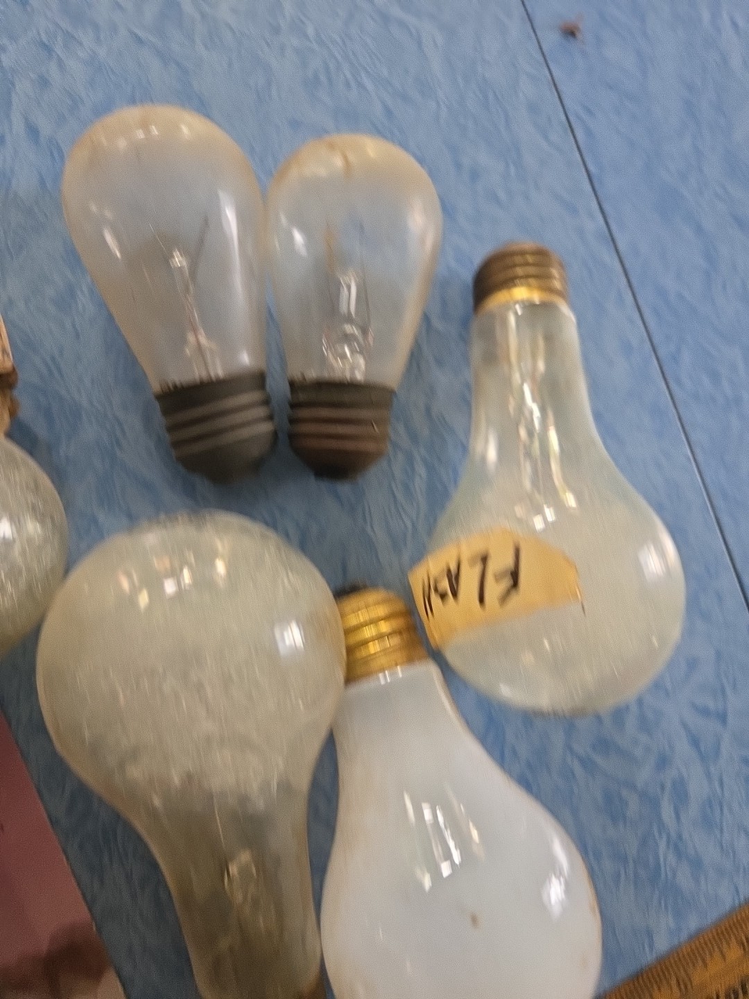 Lot Of Old Bulbs Collectable Some Flash Some Regular Antique Vintage