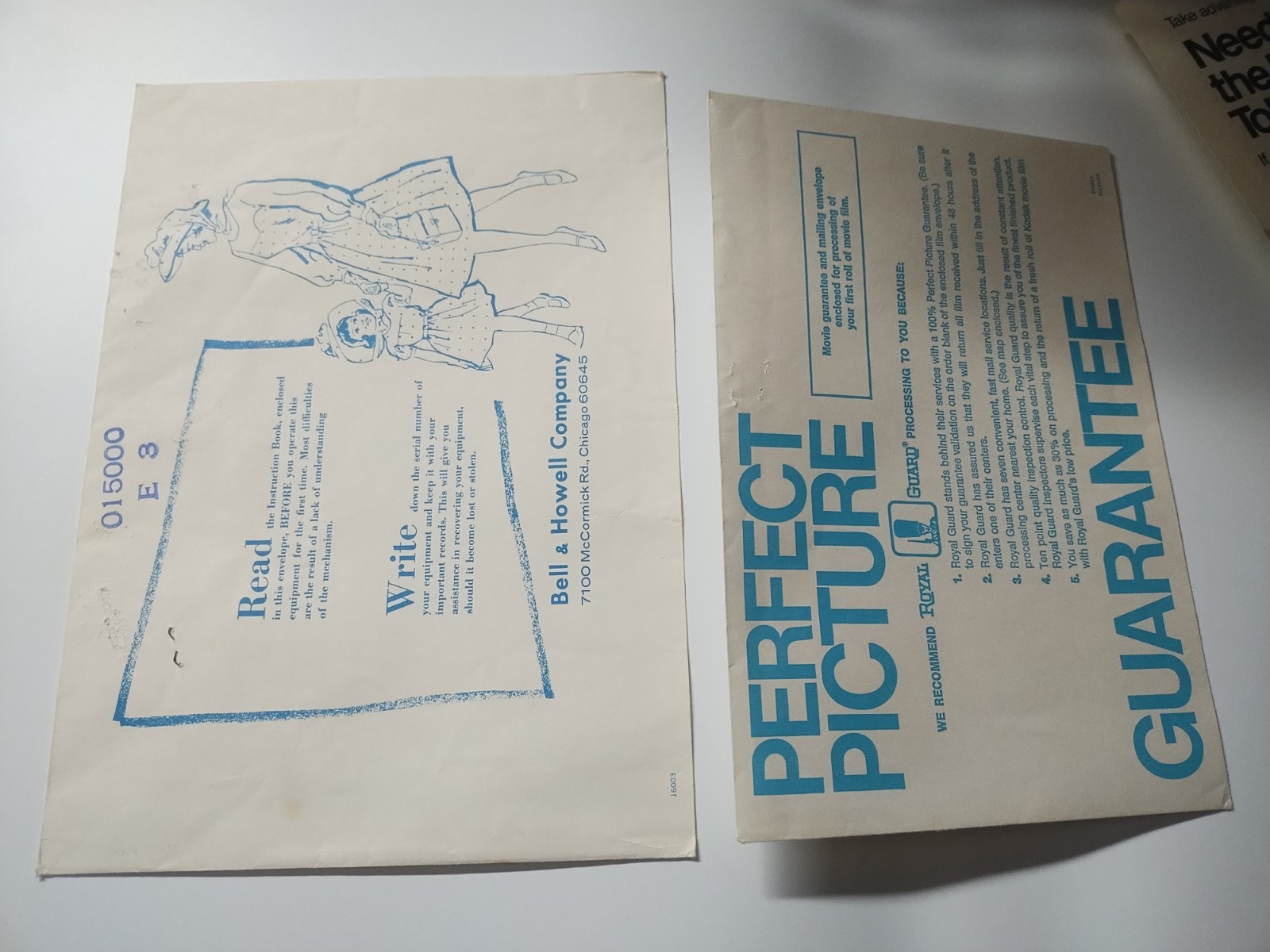 Vtg 1971 Bell & Howell 8 Full Color Title Cards Home Movies Intermission & More