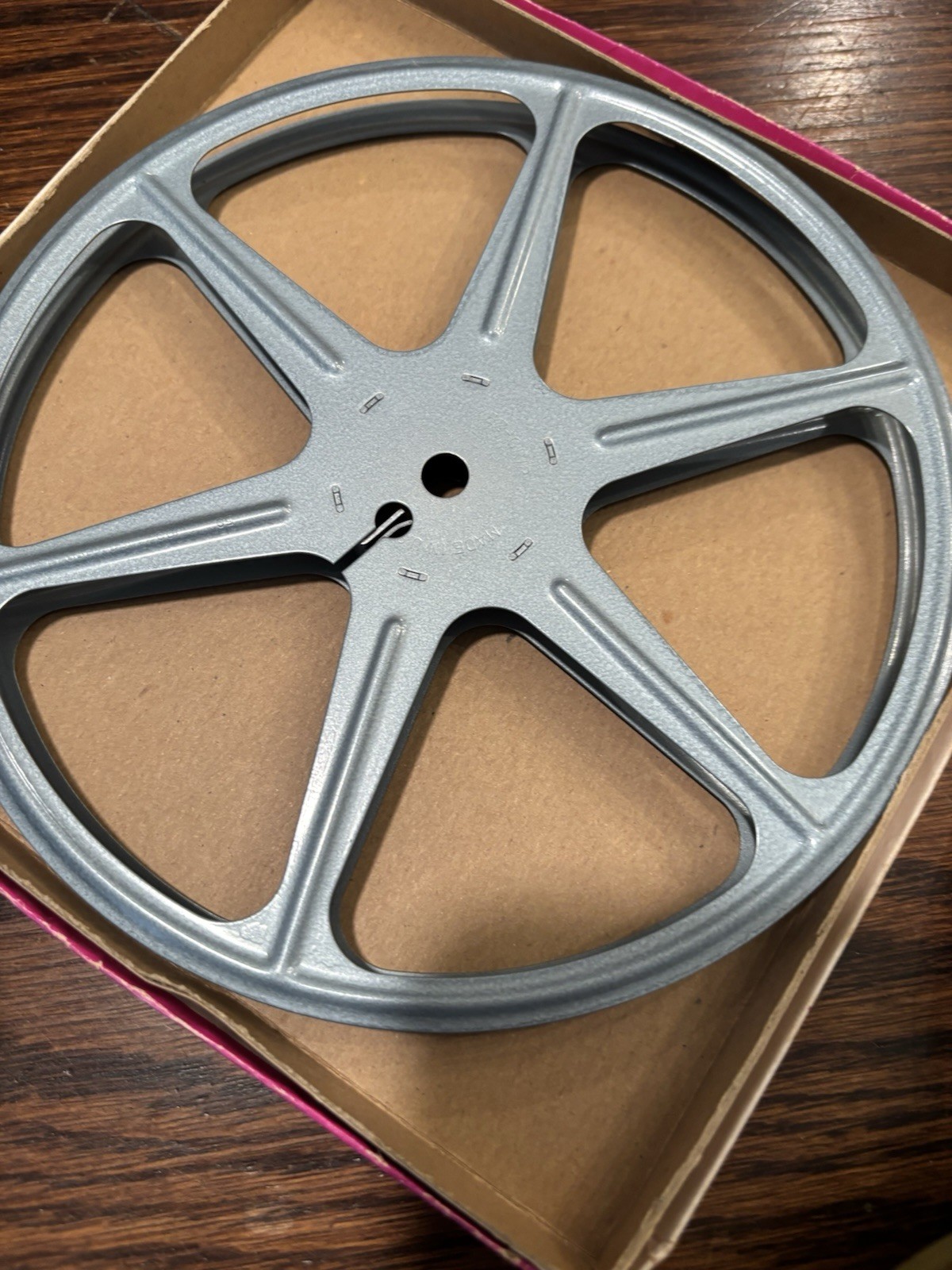 Lot Of 7) Vintage Dual 8MM Reel to Reel w/ Metal Case Topps Kmart Focal 5″
