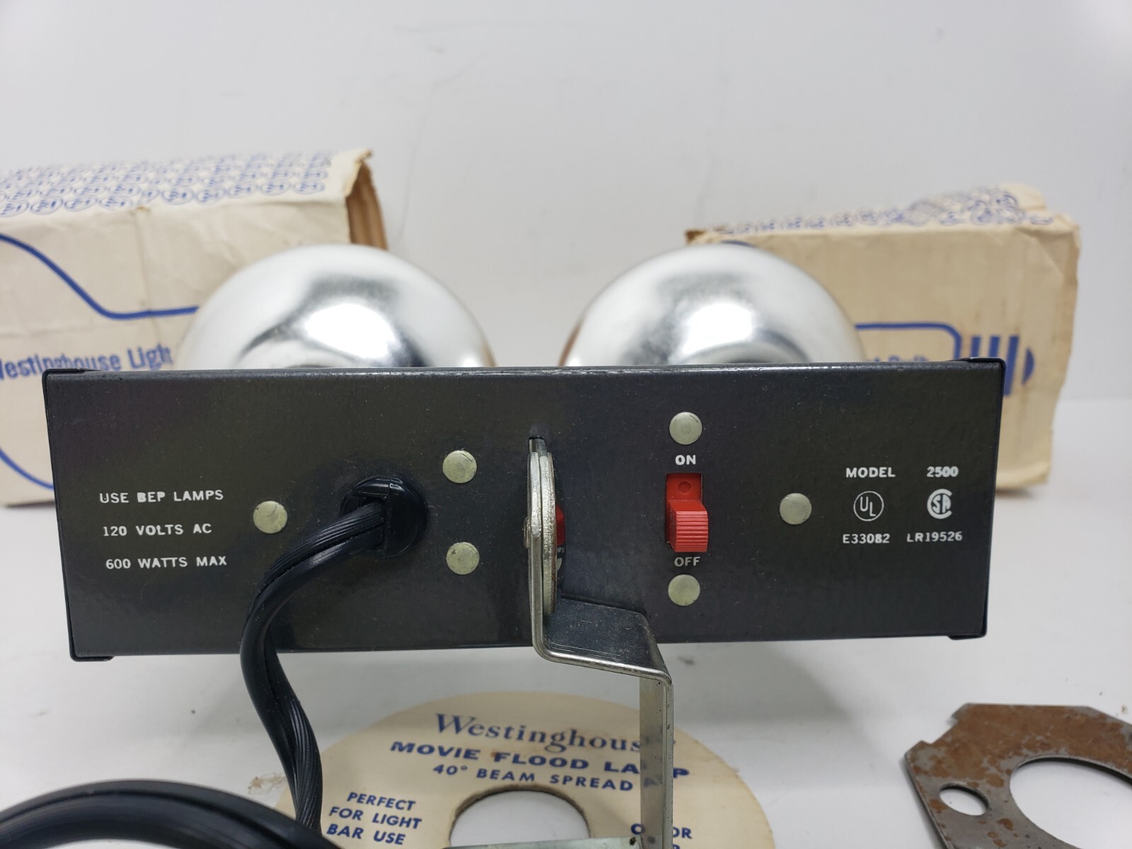 Vintage Flood Lamp Light Bar Movie Light