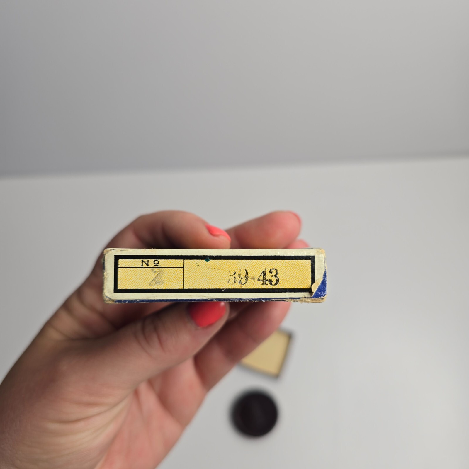 Vintage Optochrom Ecron Light Filter #1 Yellow Size 39-43