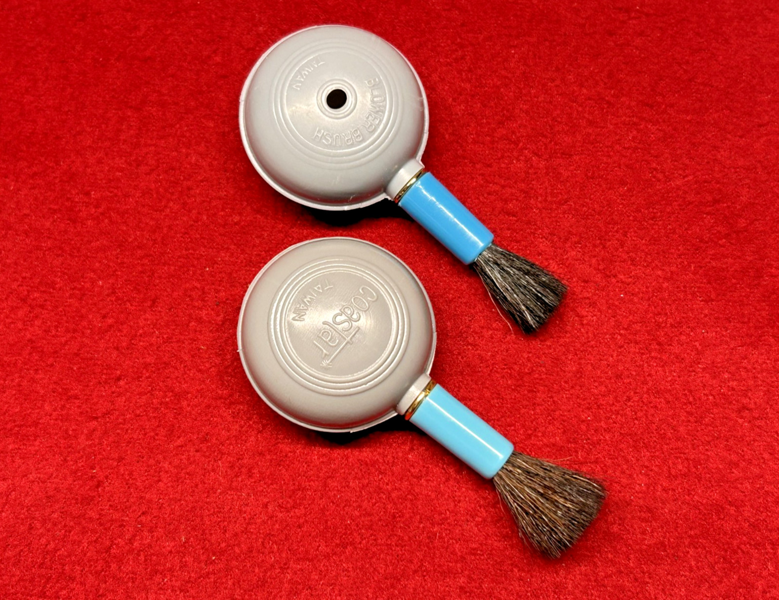 U.N Blower Brush W Box For Camera Lens & Nega Film Vintage Photography Accessory
