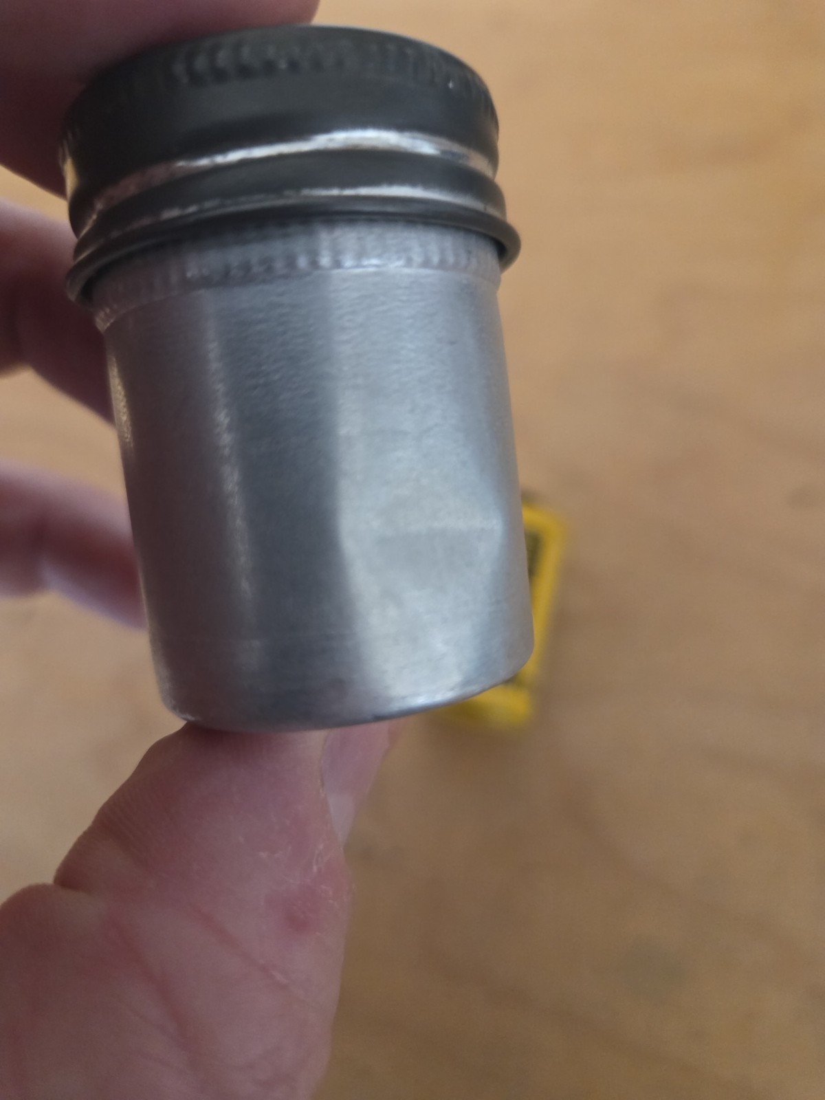 Metal Aluminum Film Can 35mm Canister Vintage
