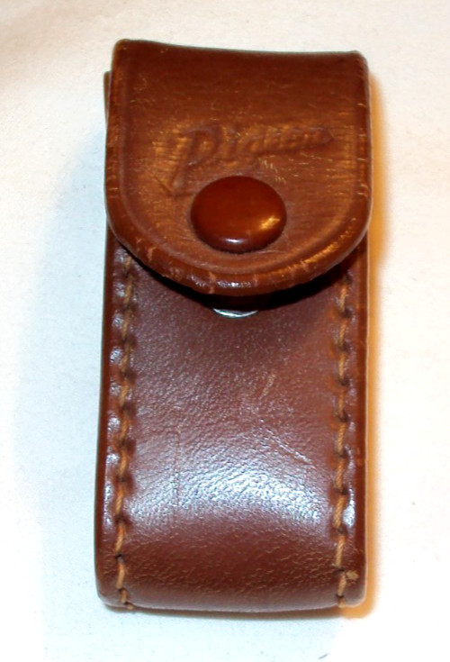 RARE VINTAGE-PIGEON SELF TIMER w/LEATHER CASE-JAPAN