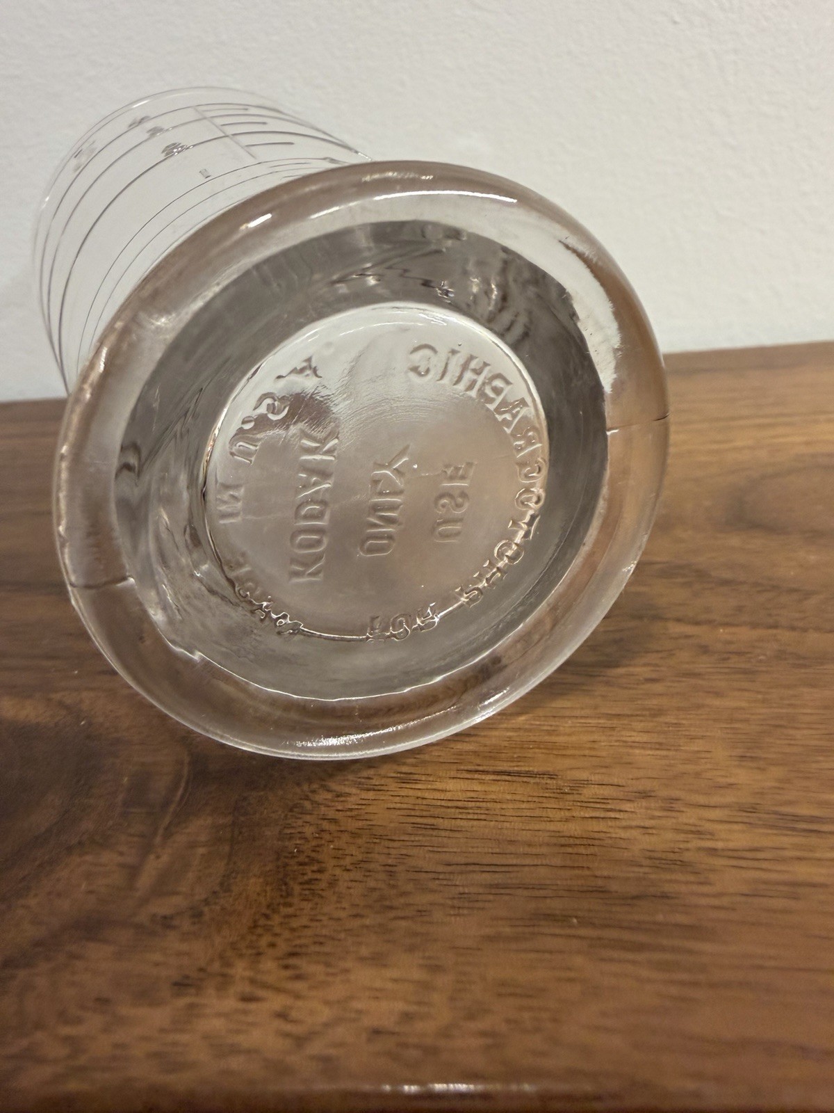 Vintage Eastman Kodak Co. Photographic 4 oz Glass Measuring Beaker Rochester, NY