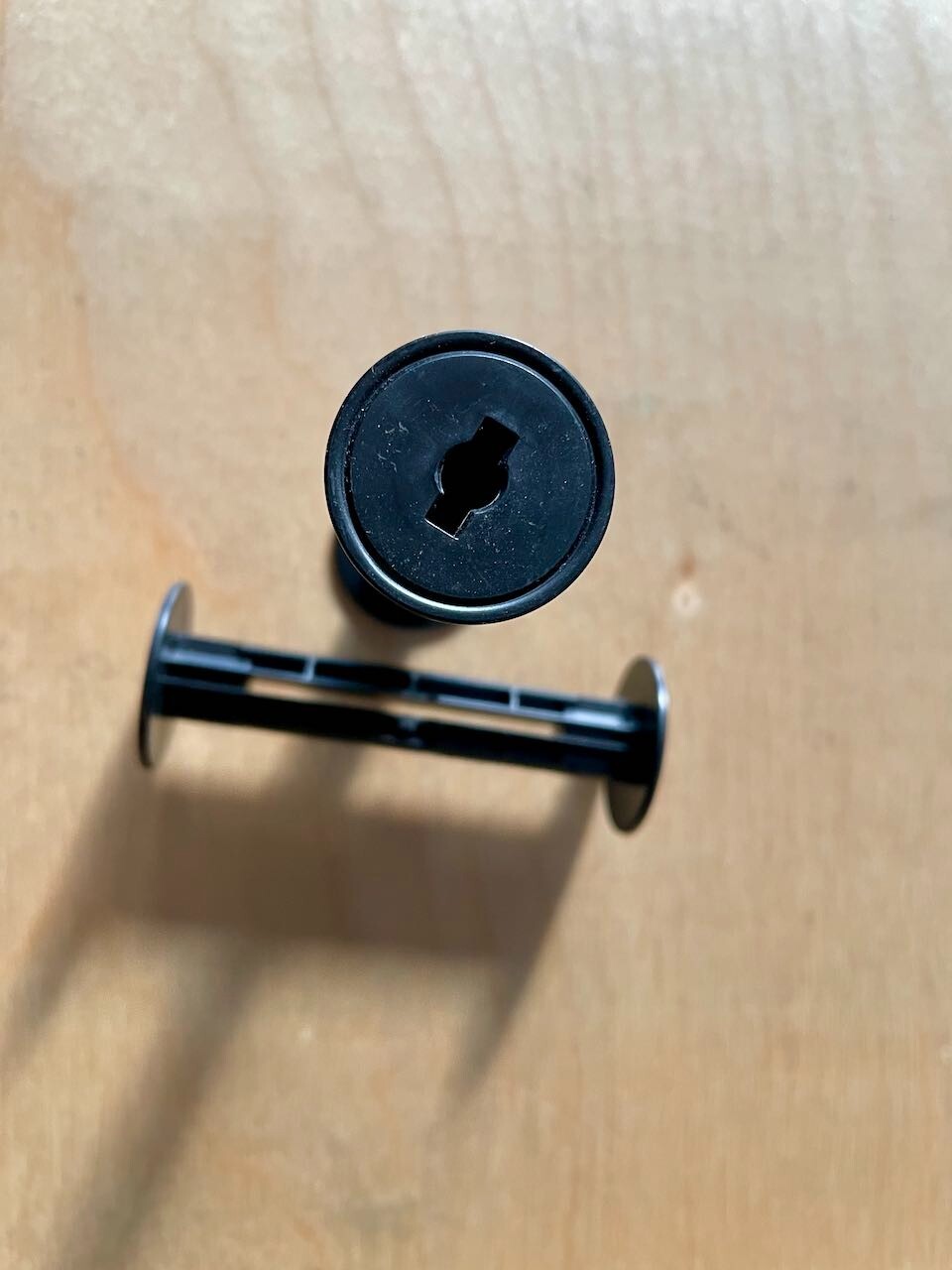 Set of (2) Empty 2-1/4″/120/220 Camera Film Take-up Spools