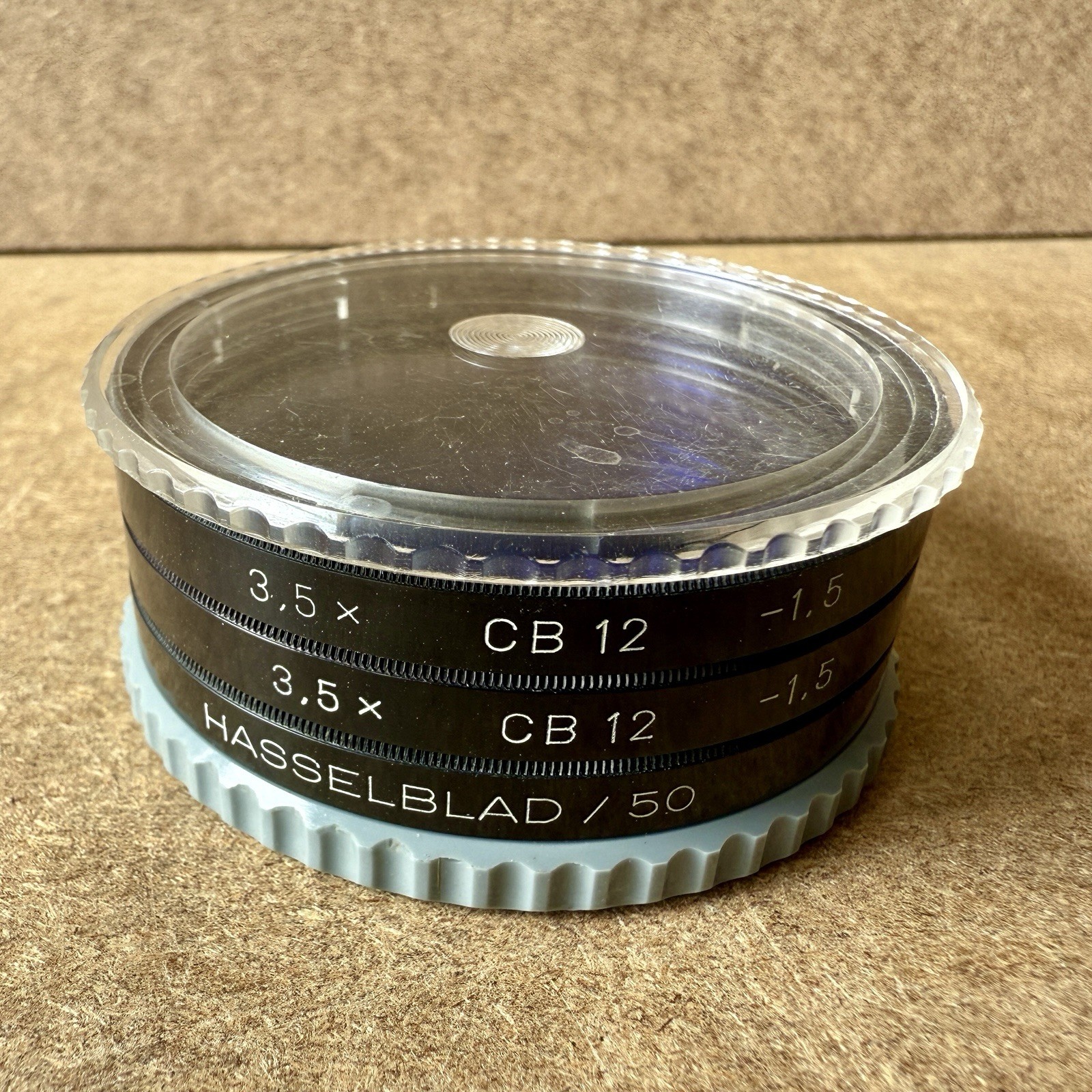 Hasselblad Camera Lens Filters Set of 3 CB12 CR12