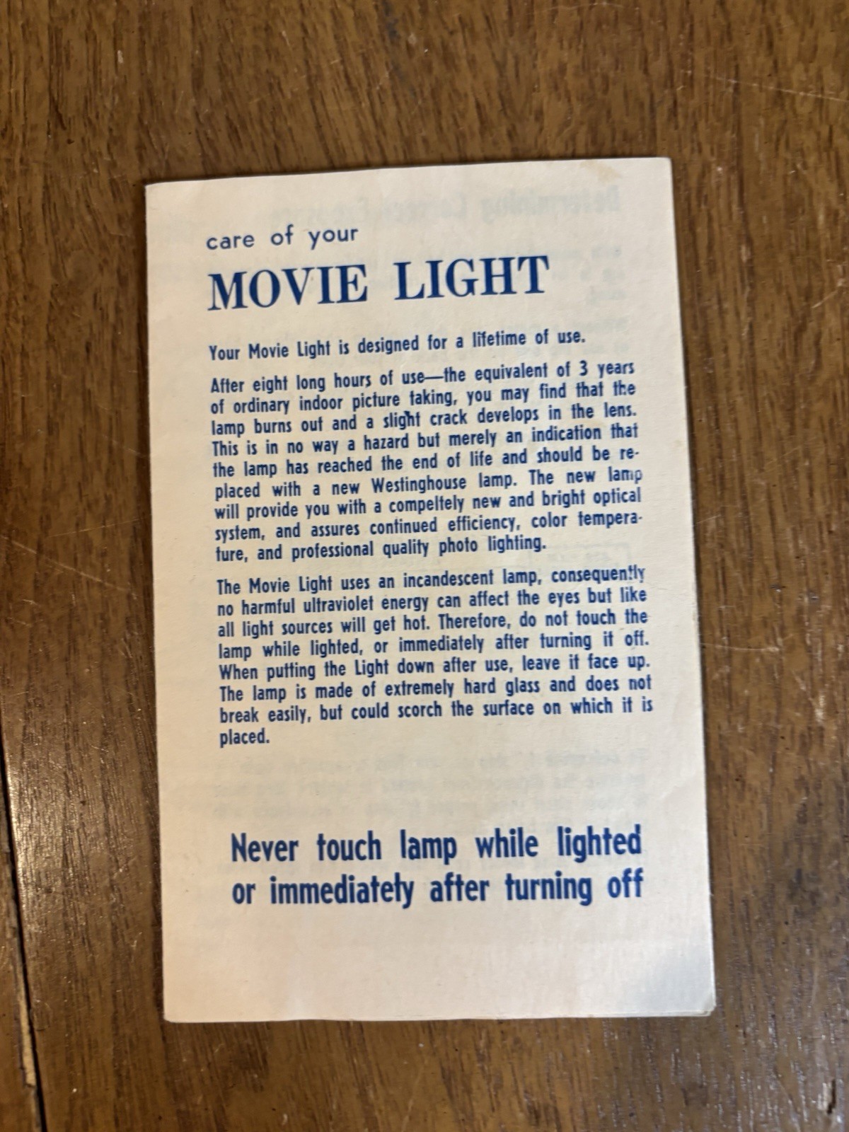 Vintage Super 88 650 Watt Sealed Beam Movie Light w/Original Box by Westinghouse