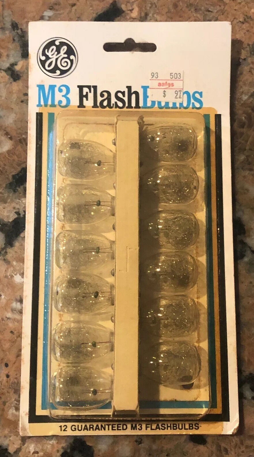 1980s General Electric M3 Flashbulbs