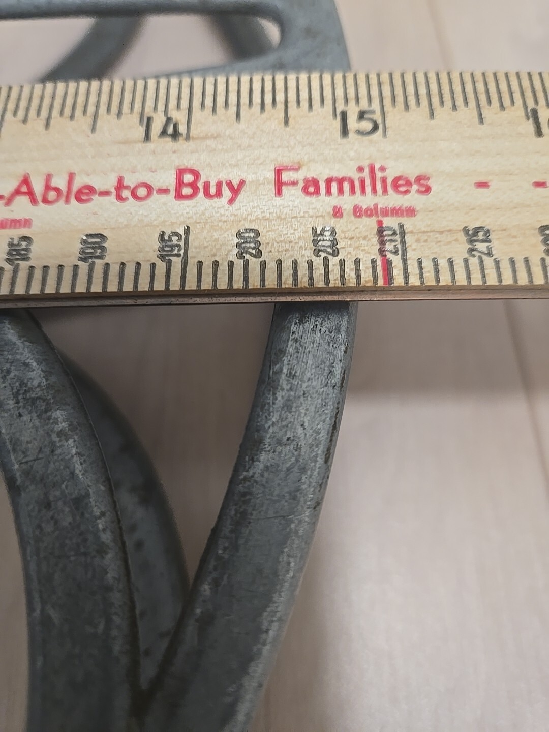 Vintage Goldberg Brothers 15″ 35MM 2000 Feet Aluminum 6 Hole Movie Film Reel