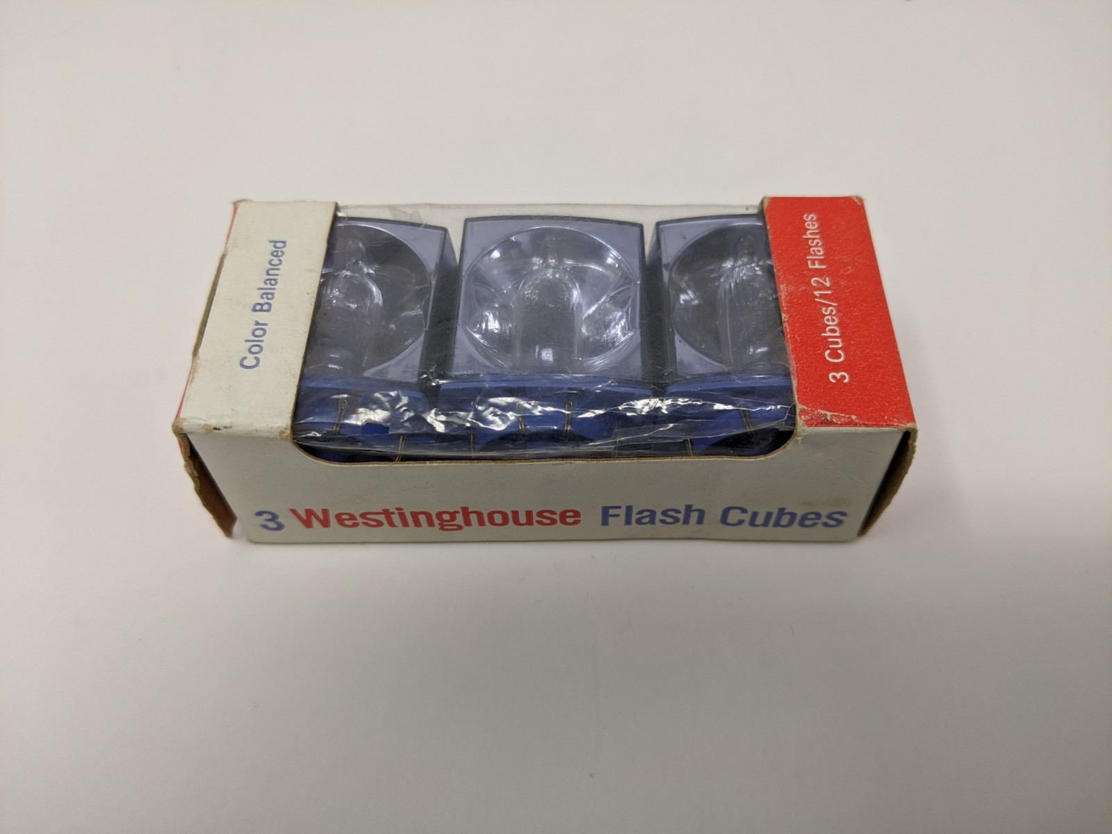 Vintage Flash Cubes Blue Dot Sylvania Westinghouse New Sealed
