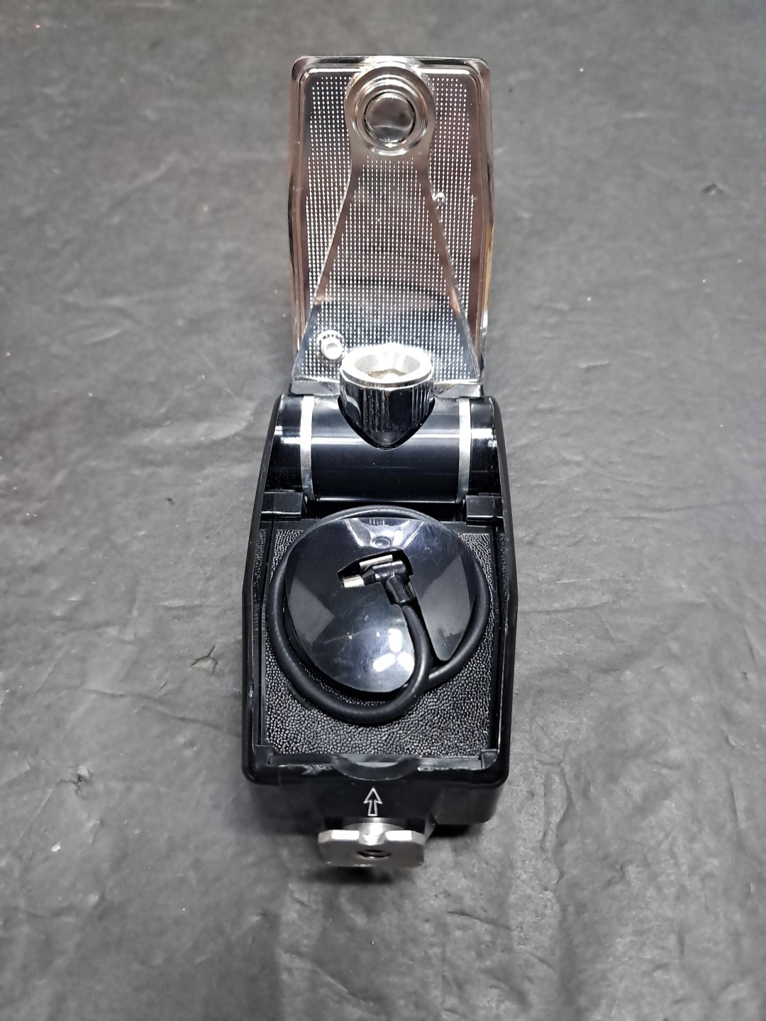 ❤️ Agfa Agfalux Pocket Flash with Case Vintage Made in Germany UNTESTED See Pics