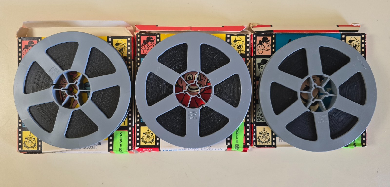 Featurette Charlie Chaplin + Olde Time Movies + Comedies (ALL SUPER 8) LOT-3