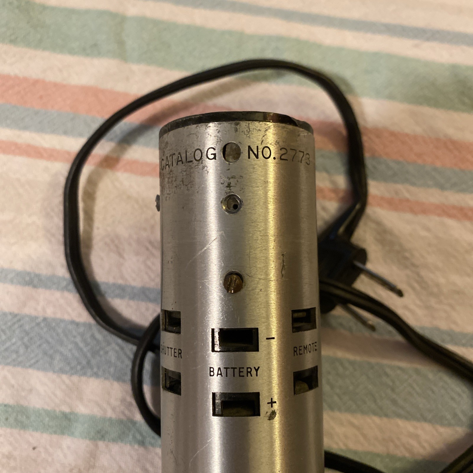 Vintage Graflex Graflite 2773 Two Cell Flash With Reflector Rare Star Wars