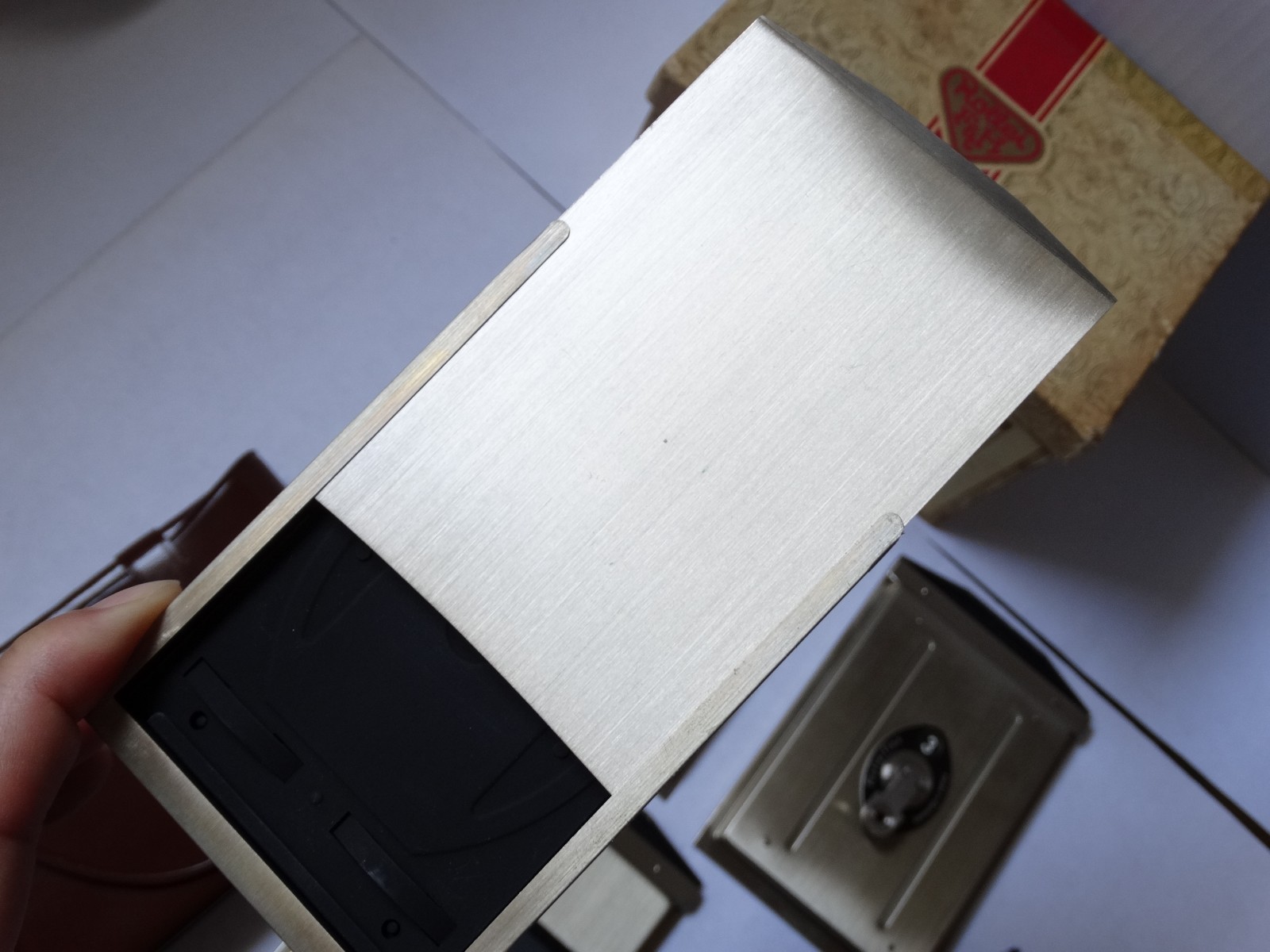 Rolleiflex Rolleicord Plate Adapter Set (12) w/ Orig Box, Germany – New, Un-used