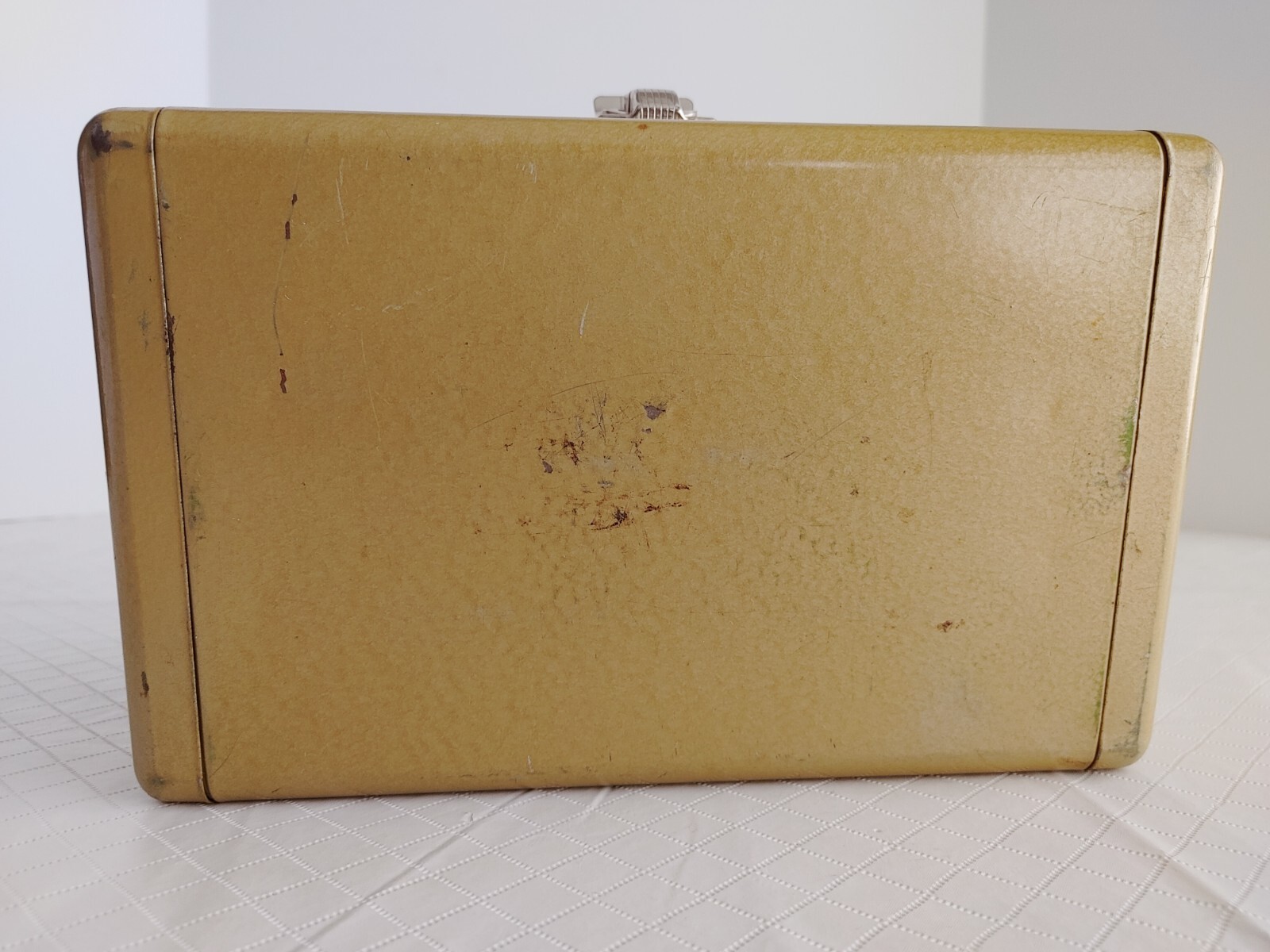 Vintage Kenco 8mm Movie Film Reel Storage File Box Metal Holds 10 Reels #20351