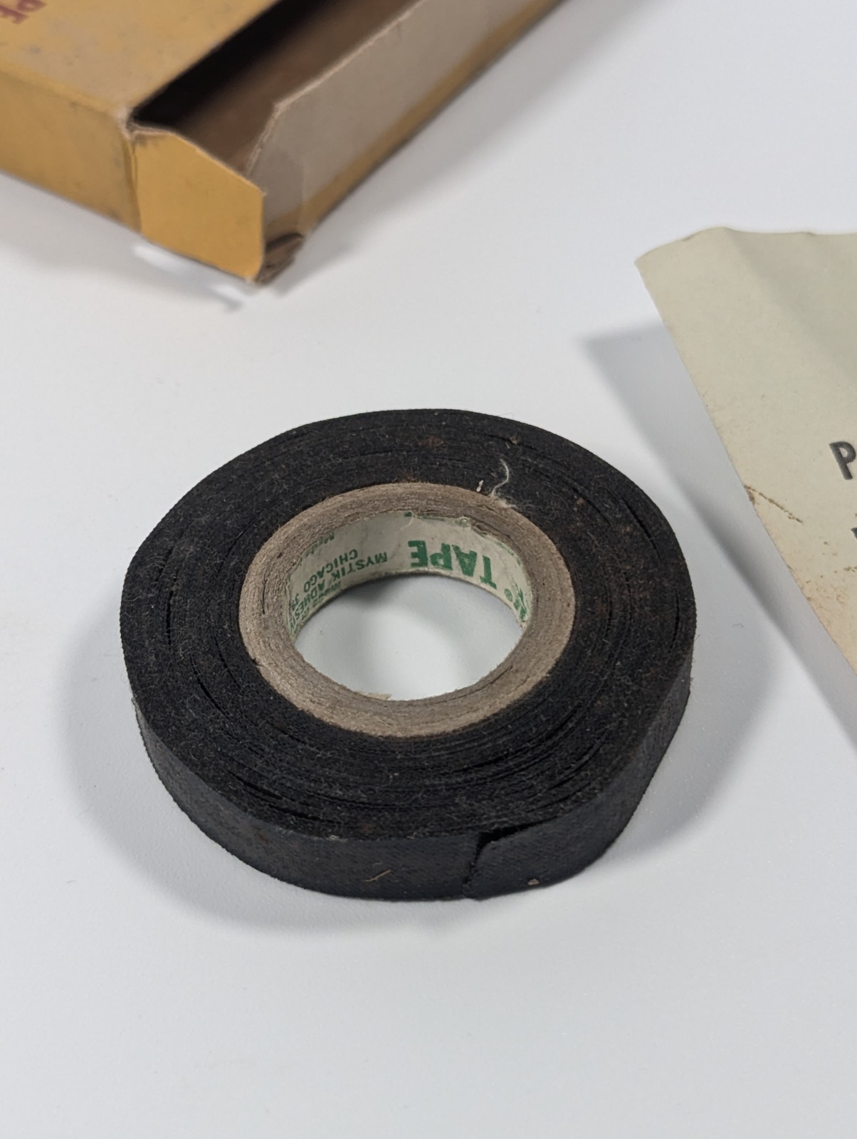Vintage Mystik Photographic Binding Tape 35mm Waterproof Cloth Adhesive Vtg
