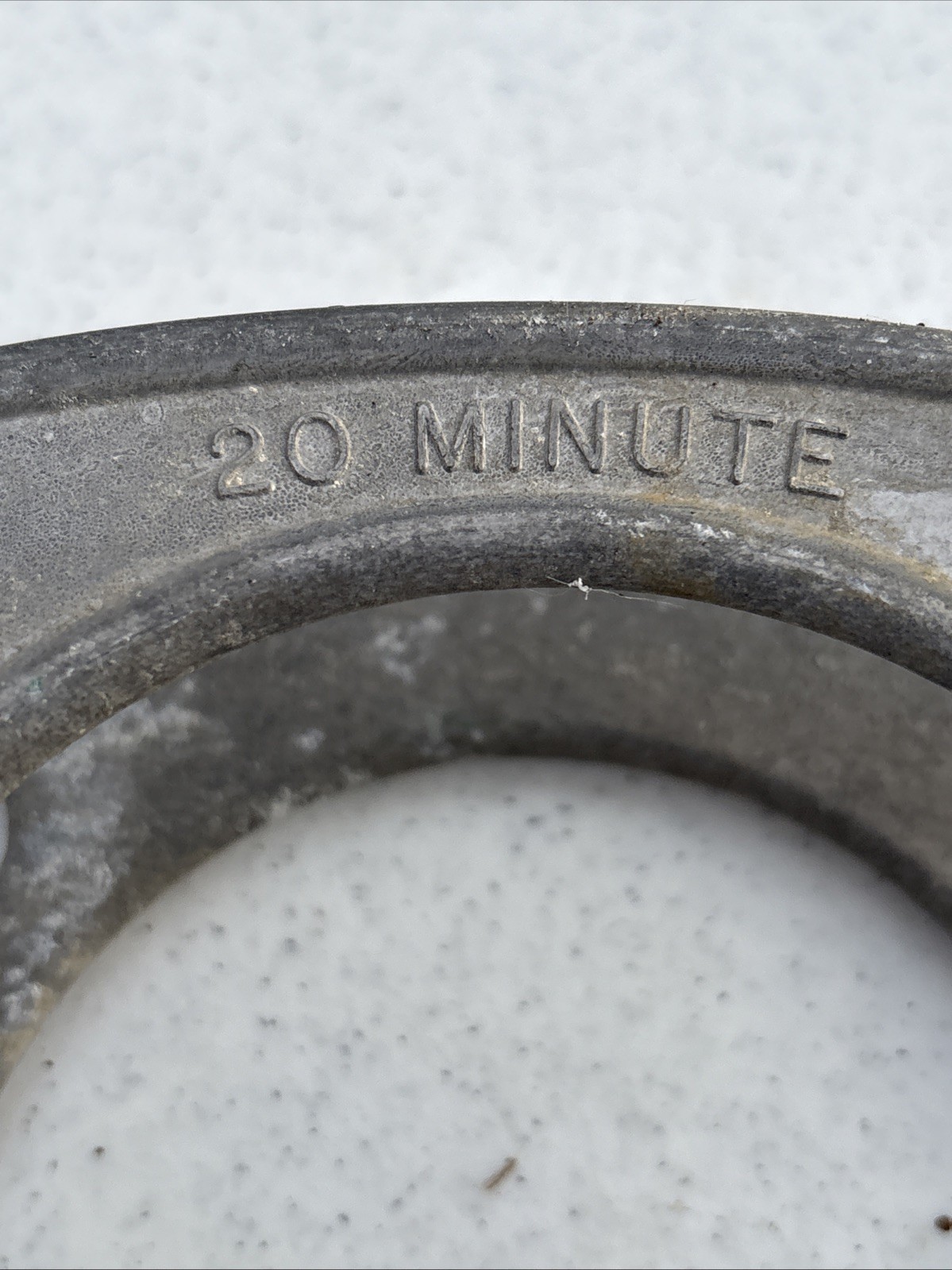Goldberg Bros 35mm Cast Metal Film Movie Theater Reel 20 Min 15″ Decor 2X VTG