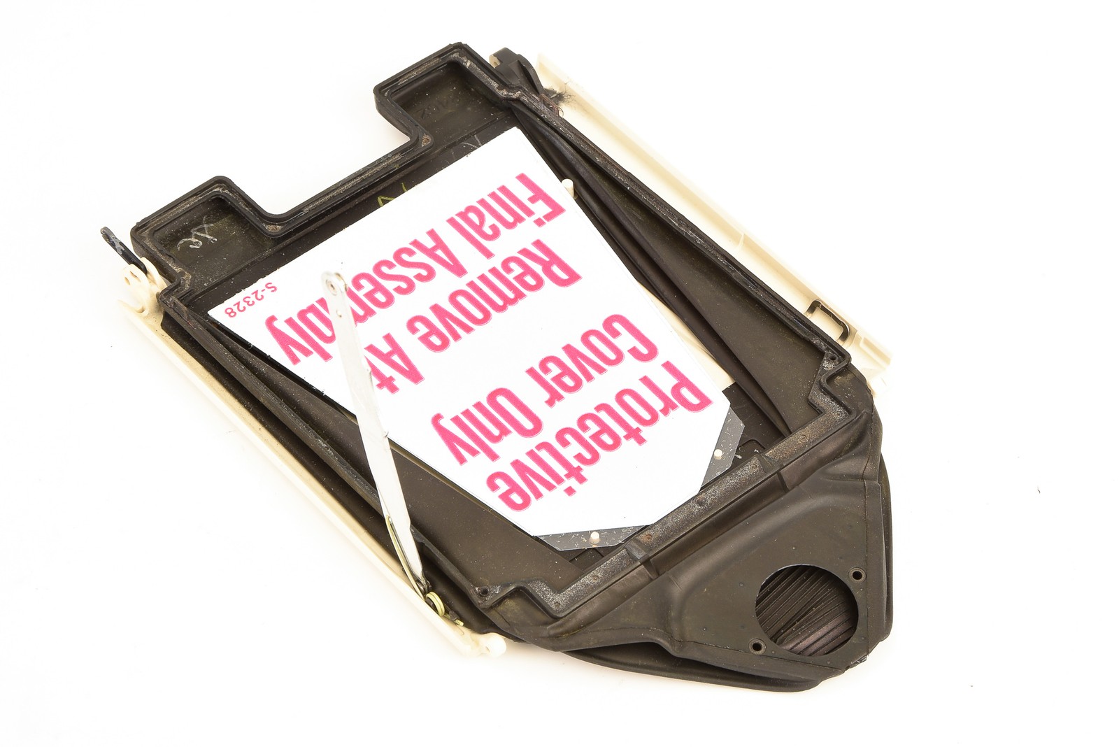 Polaroid SX-70 Camera Replacement Part – White – Mirror Cover & Bellows V24
