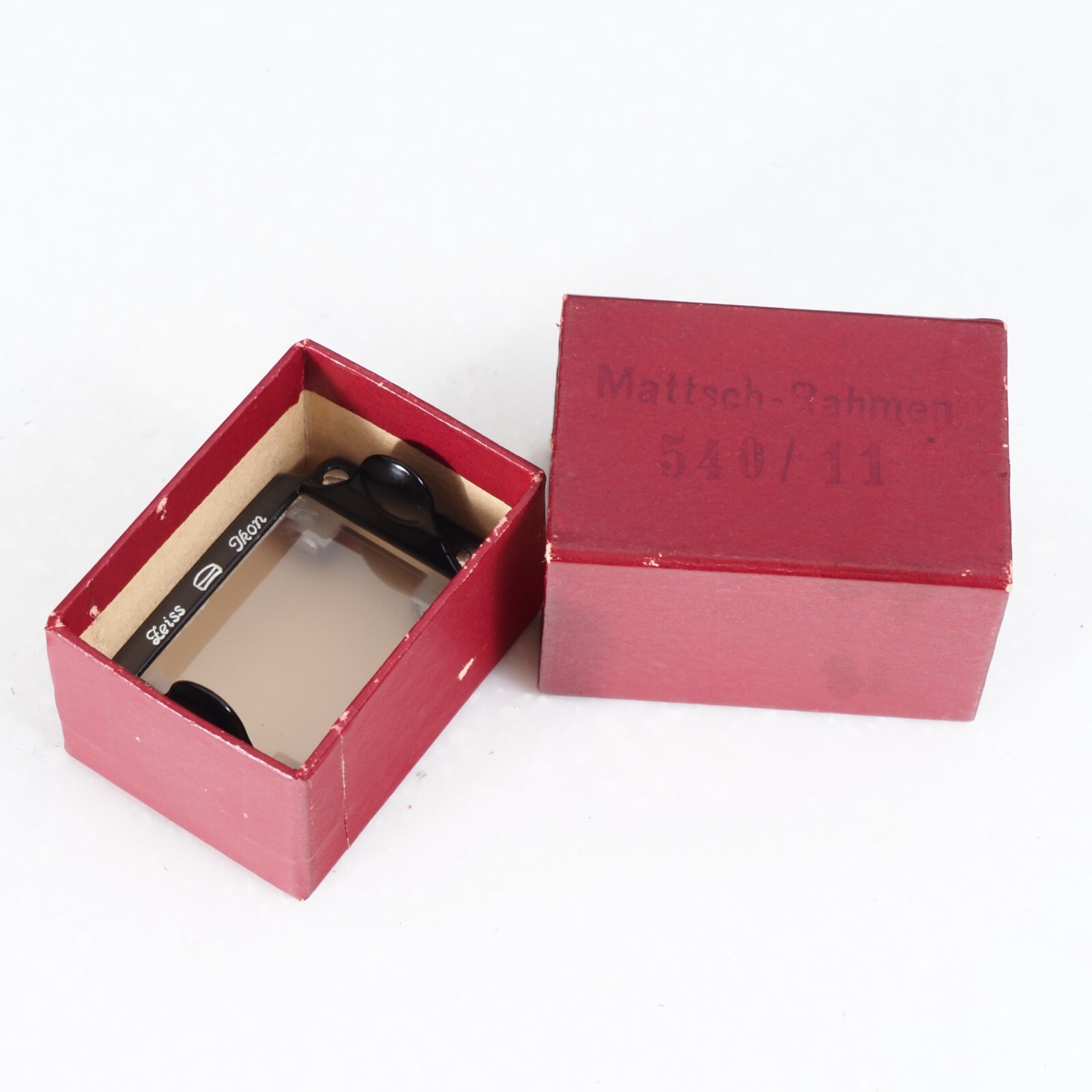 ^ Zeiss Ikon Ground Glass Screen for Plate Back Adapter 540/11 w/ Box [MINT]