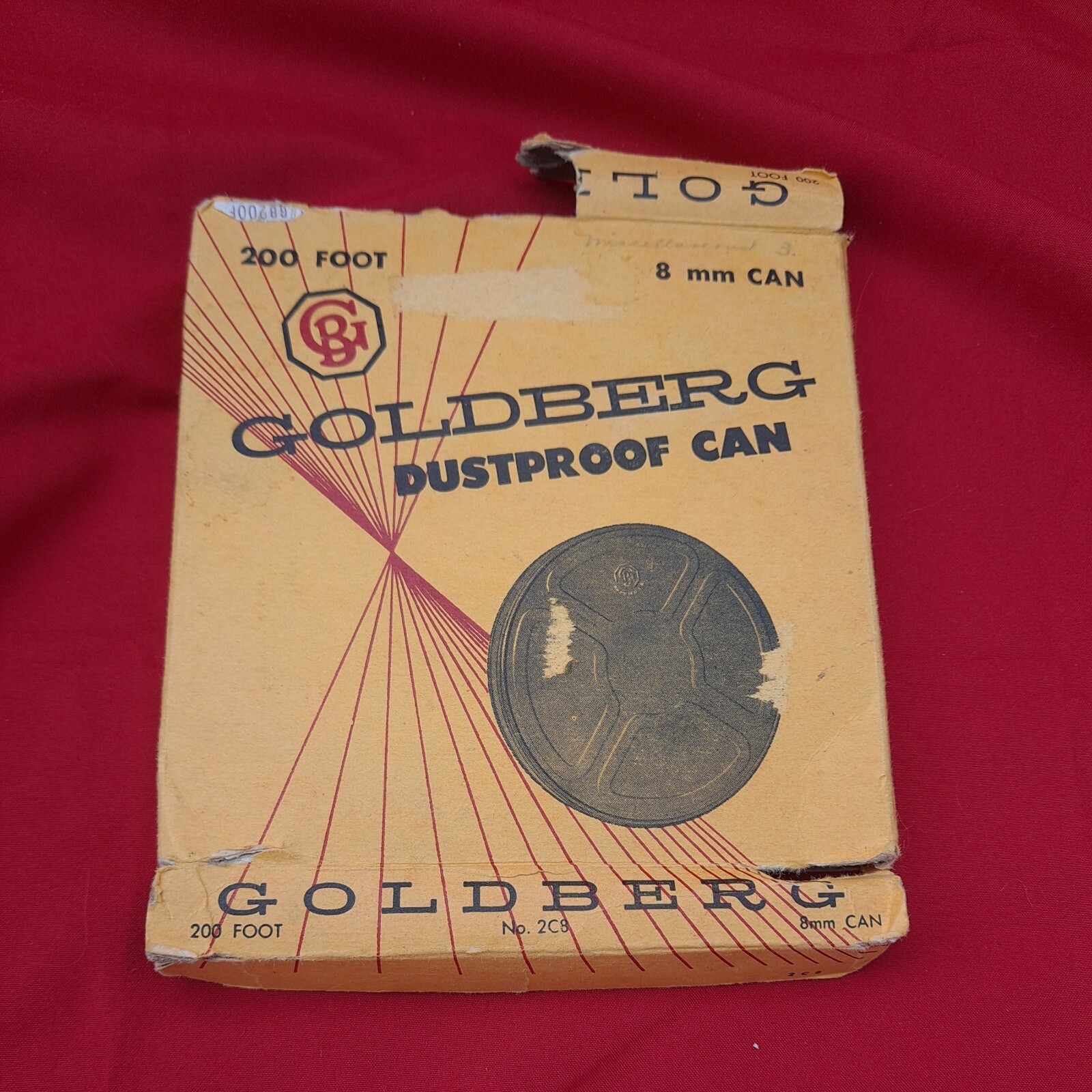 Goldberg Dustproof Can For 200 Ft 8mm