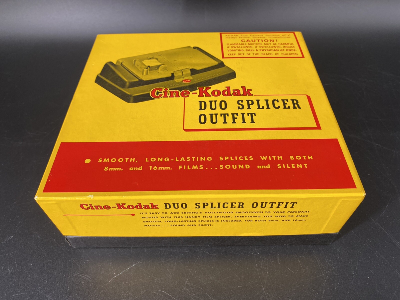 Vintage Cine-Kodak Duo Splicer Outfit for 8mm & 16mm Films MIB