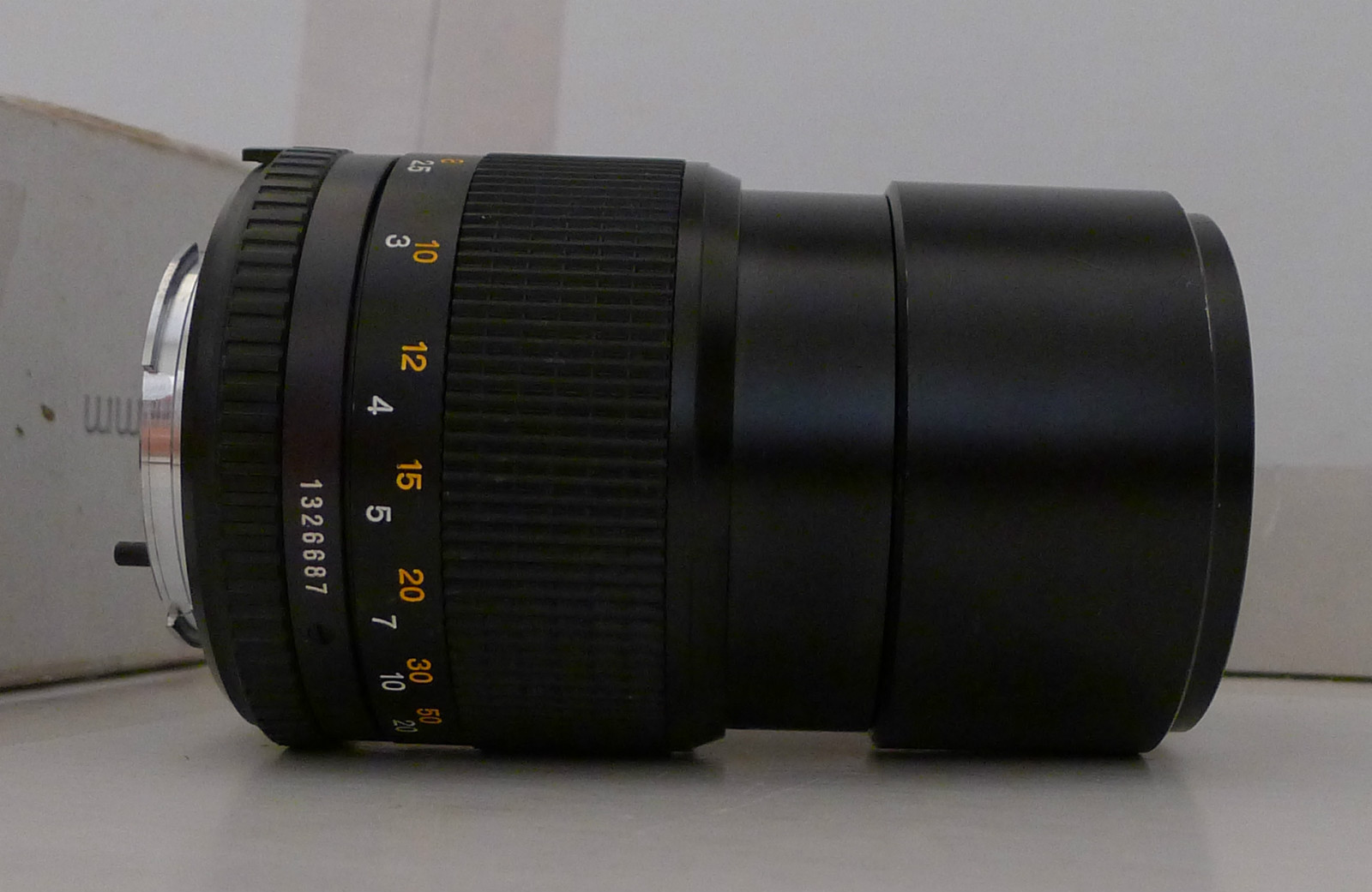 Minolta MD Celtic 135mm 1:3.5 Lens 55mm +End Caps- Japan TESTED