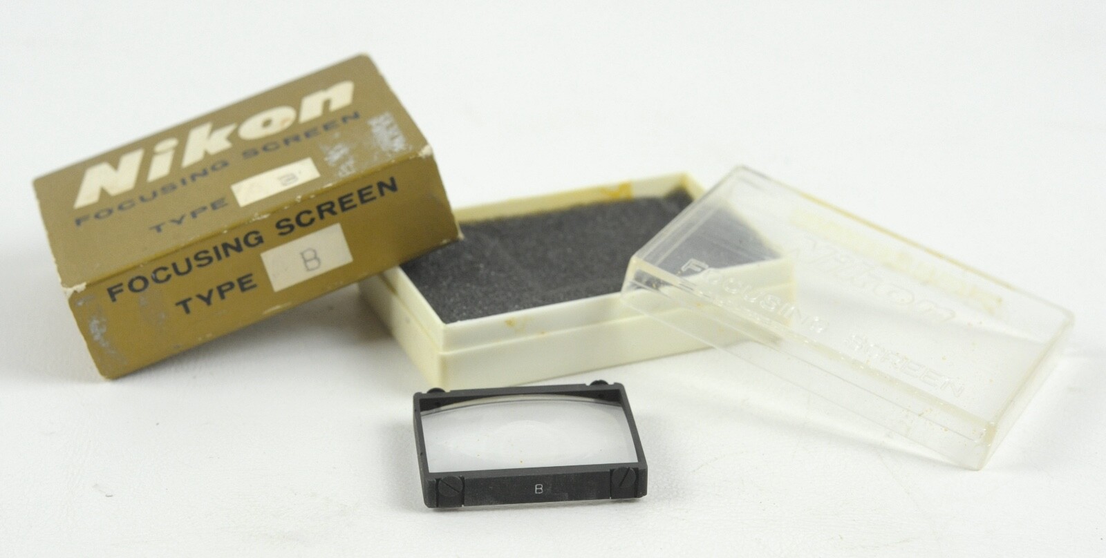 Nikon F Focusing Screen Type B Fine Matte Field / Box