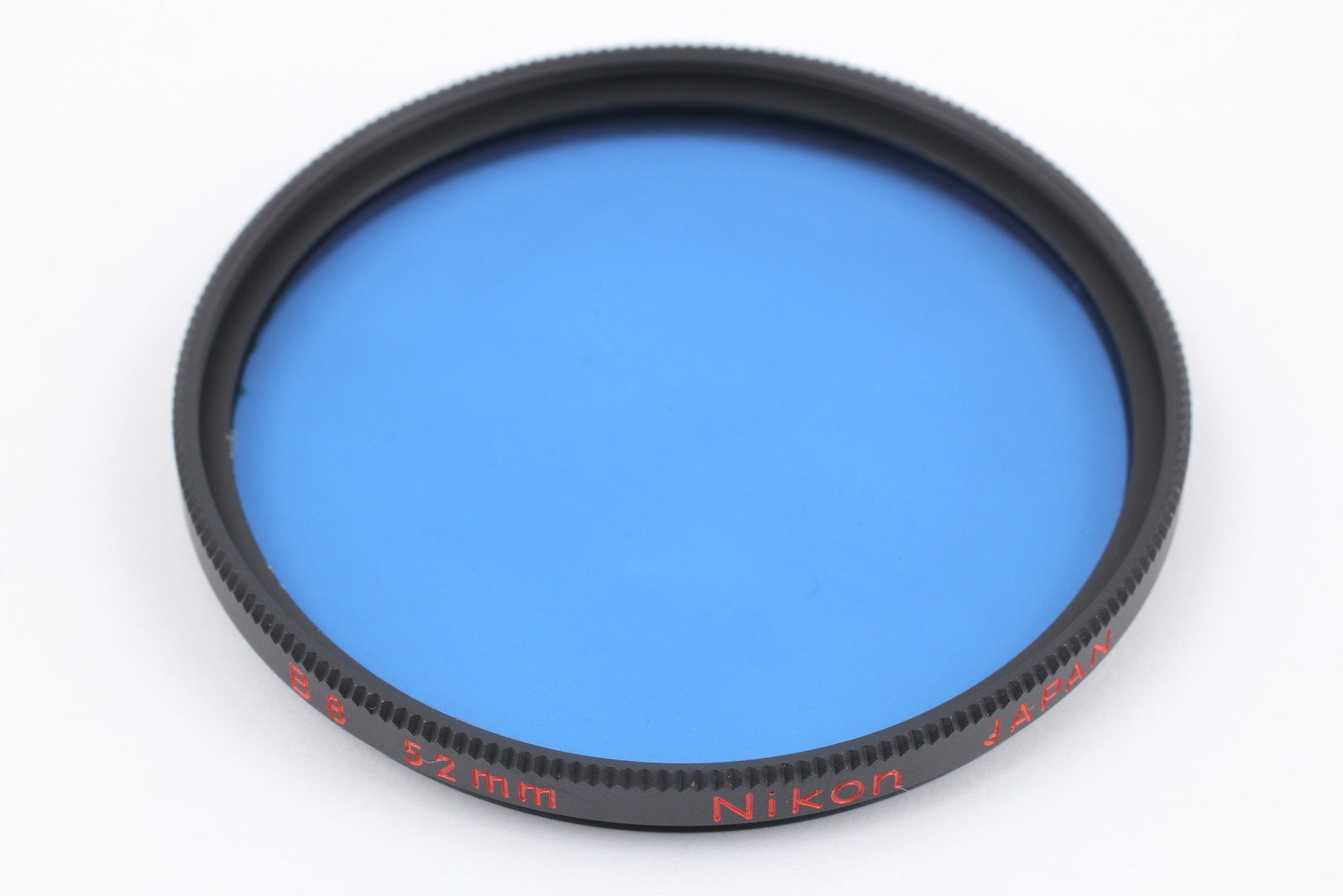 [Unused] Nikon 52mm Blue Filter B 8 From JAPAN