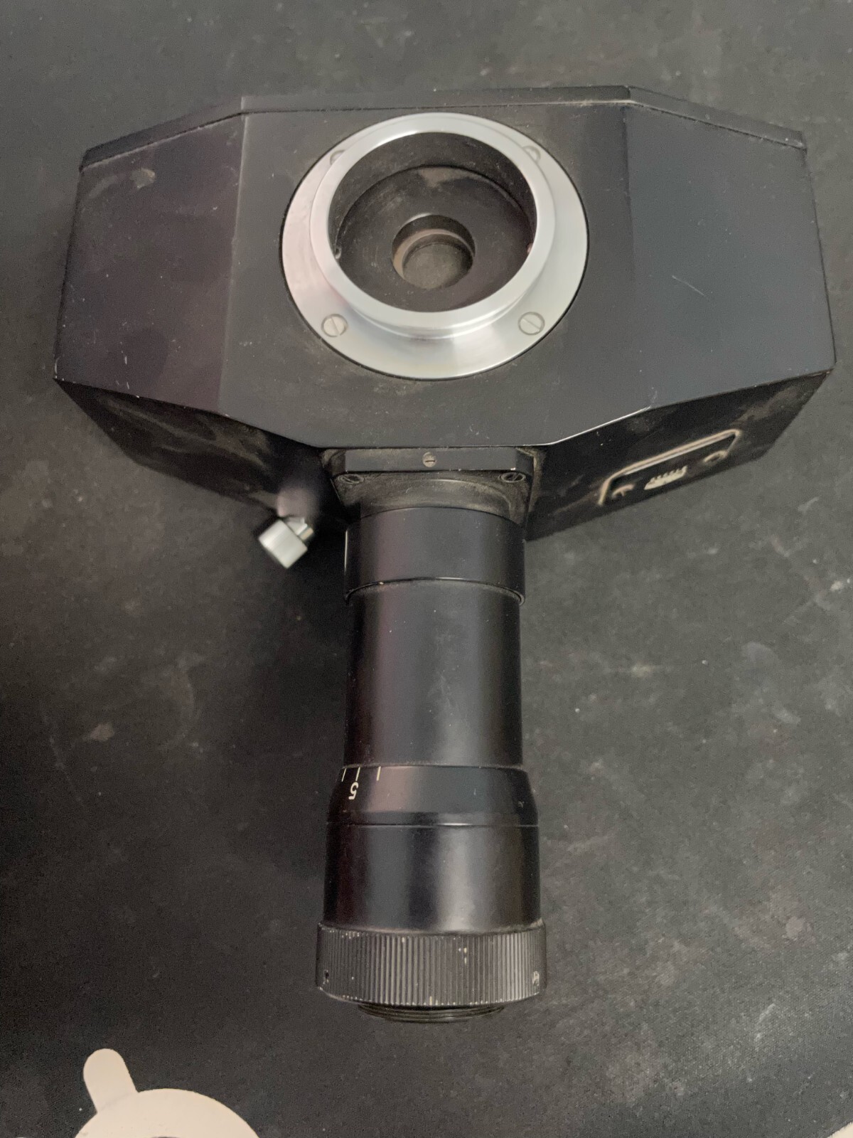 Vintage Carl Zeiss Jena Microscope Camera Adapter