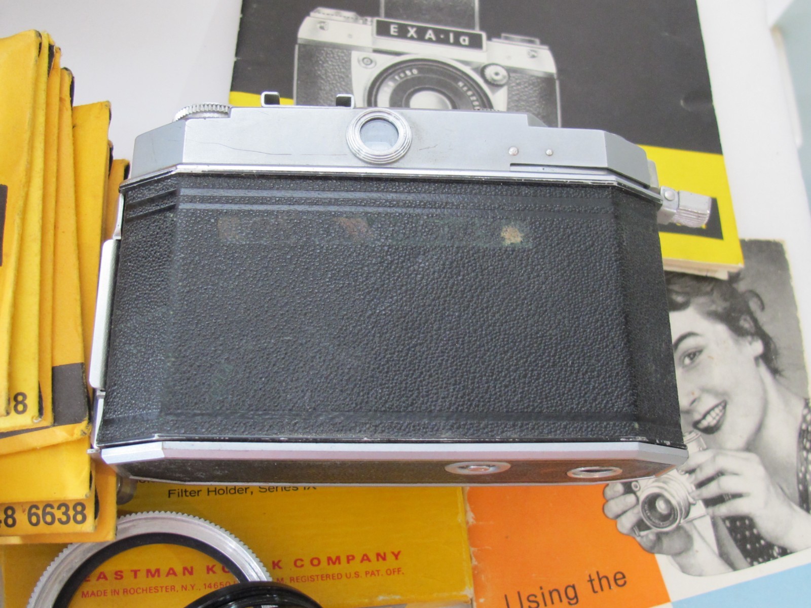 LOT Agfa Karat 36 Zeiss Voigtlander Ihagee Case Manual Film Holder Mixed Group