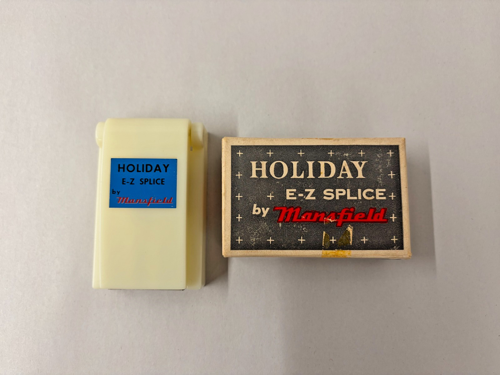 Vintage Holiday E-Z Splice Film Splicing Tool by Mansfield