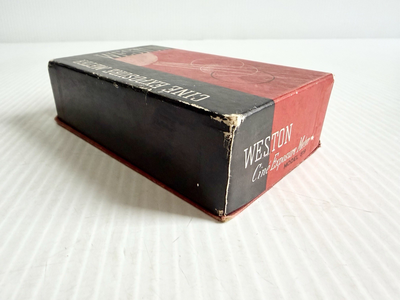 Vintage Weston Cine Model 819 Exposure Light Meter with Box
