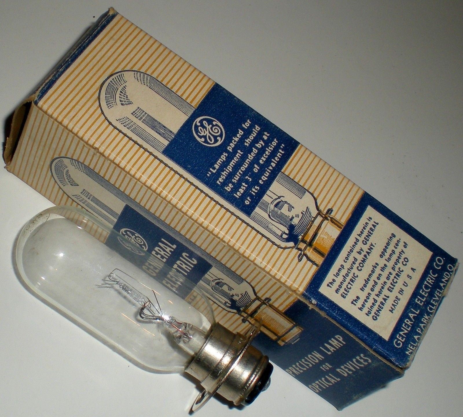 PROJECTOR FILM BULB LAMP GE GENERAL ELECTRIC PROJECTION PH/100TB/51-120V CEG T8