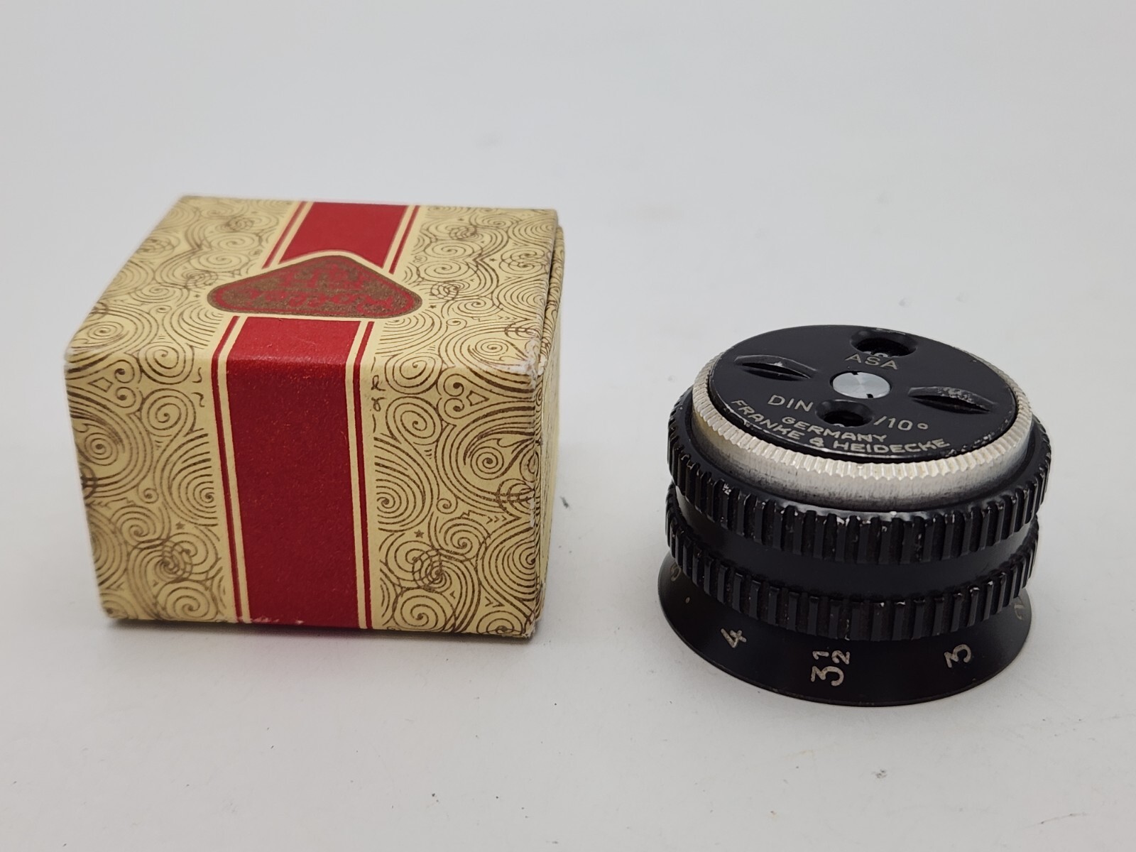 Rollei Rolleicord F Aufsteckknopf Auxiliary Focusing Knob Rolleiflex w/ Box