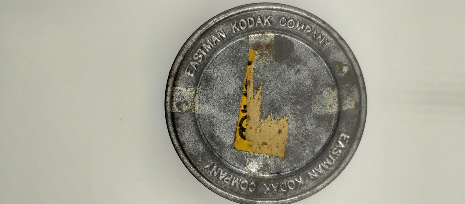 Vintage Eastman Kodak Company Metal Film Canister 4″ Diameter Free Shipping