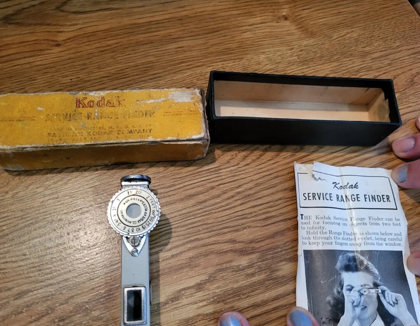Vintage Kodak Retina Service Range Finder Attachment With Box Star Wars