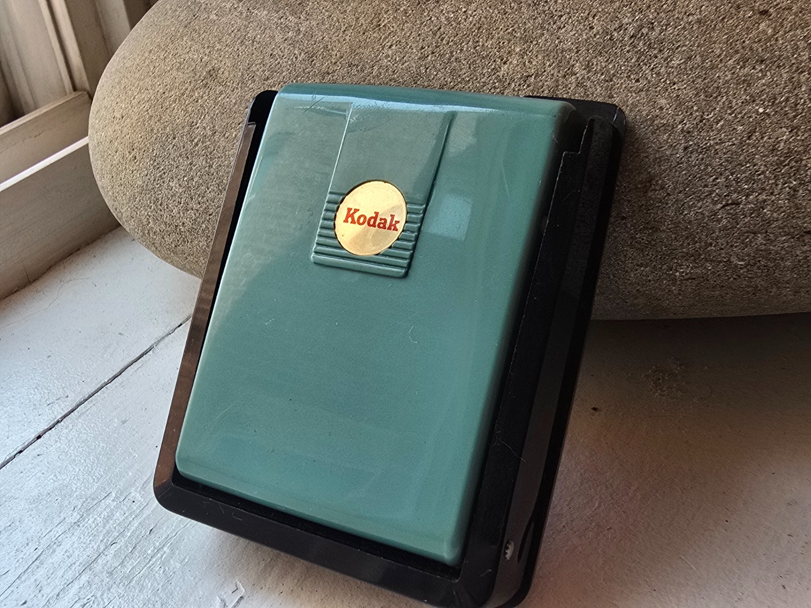 Vintage Kodak Kodaslide Pocket Viewer Slide Turquoise Made USA VG++ Condition