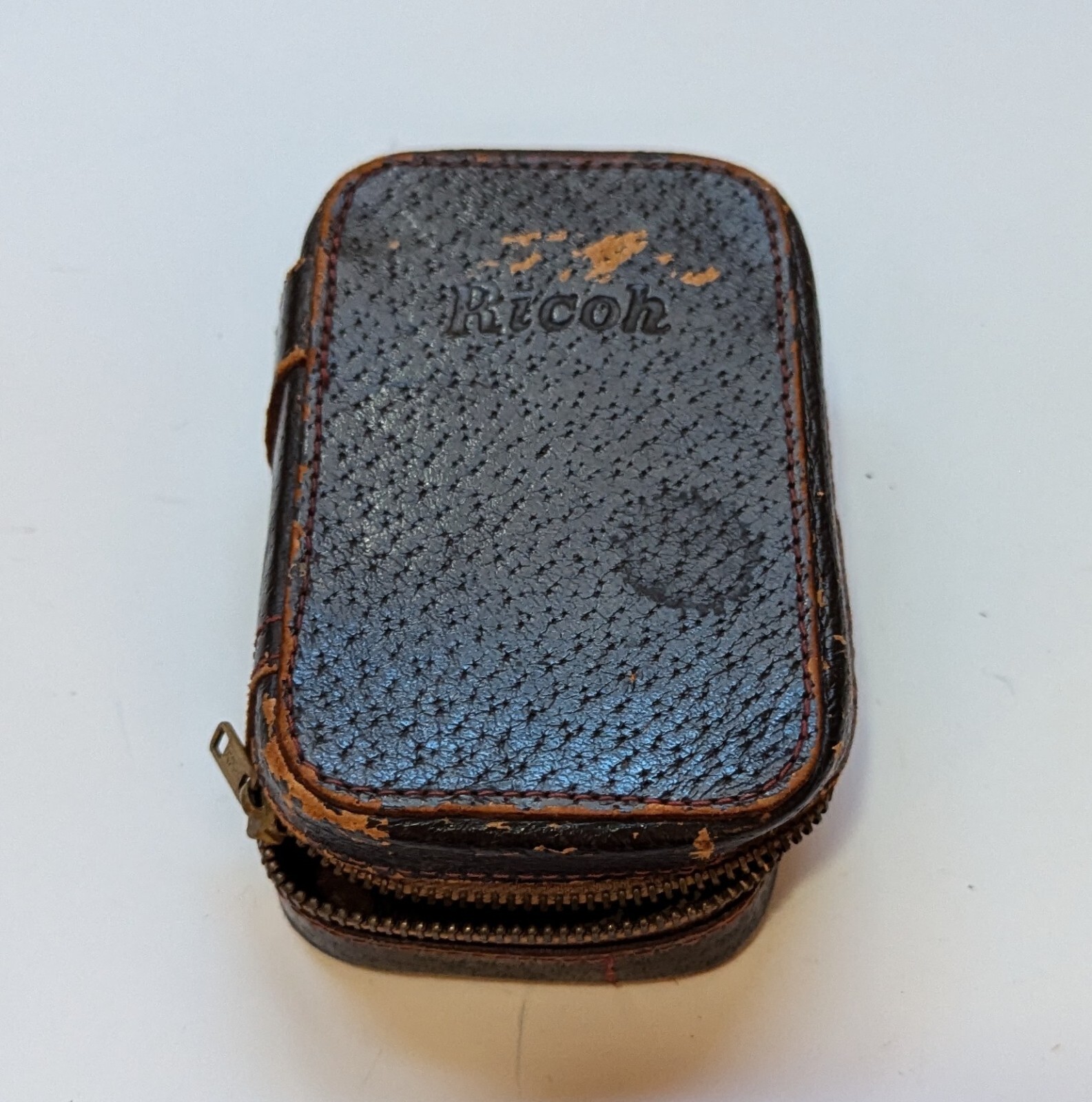 Ricoh Vintage Camera Flash Rectangle Zipper Case. Case Only Small Storage Decor