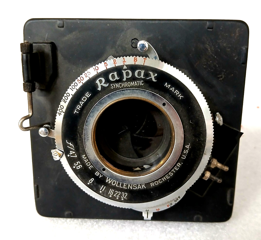 Wollensak Raptax Synchromatic Shutter – No Lens **WORKING**