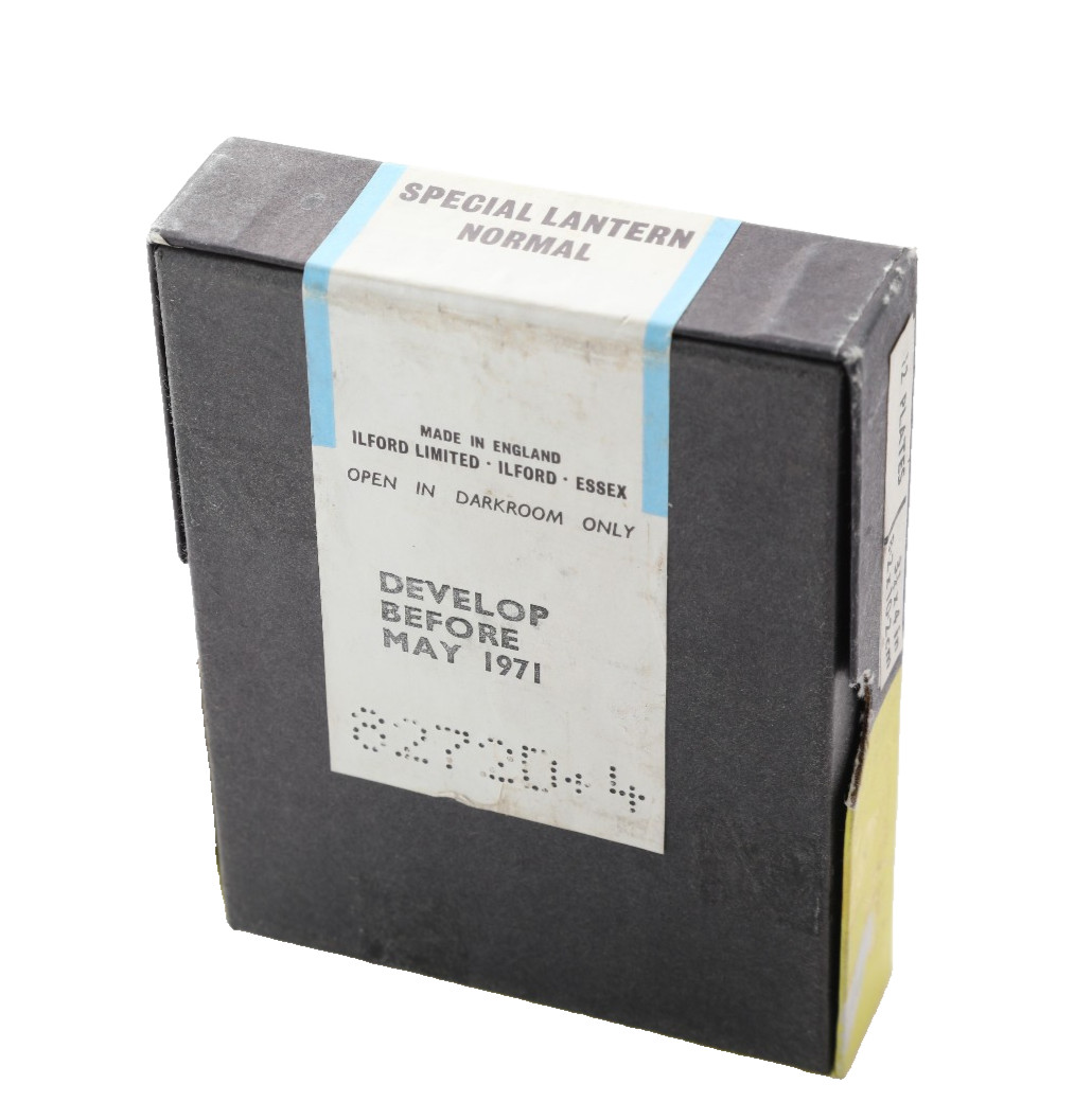Ilford Plate Special Lantern 3 1/4 x 4″ Plates