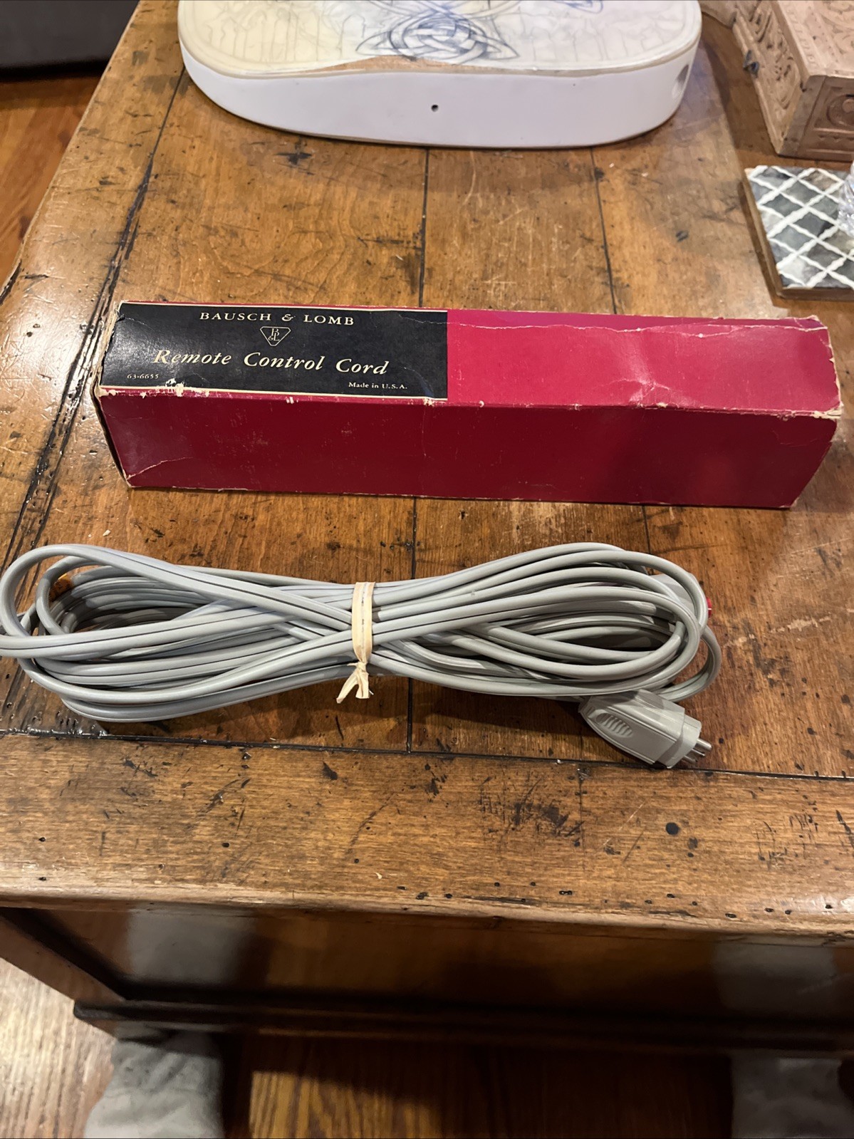 BAUSCH LOMB REMOTE CONTROL CORD IN ORIG. BOX