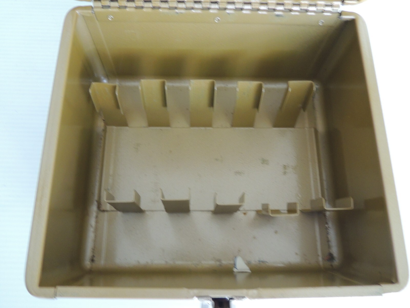 Kenco Film Tape Reel Chest Metal Box Holds 10 Cannisters 7 X 9 X 8 INCH