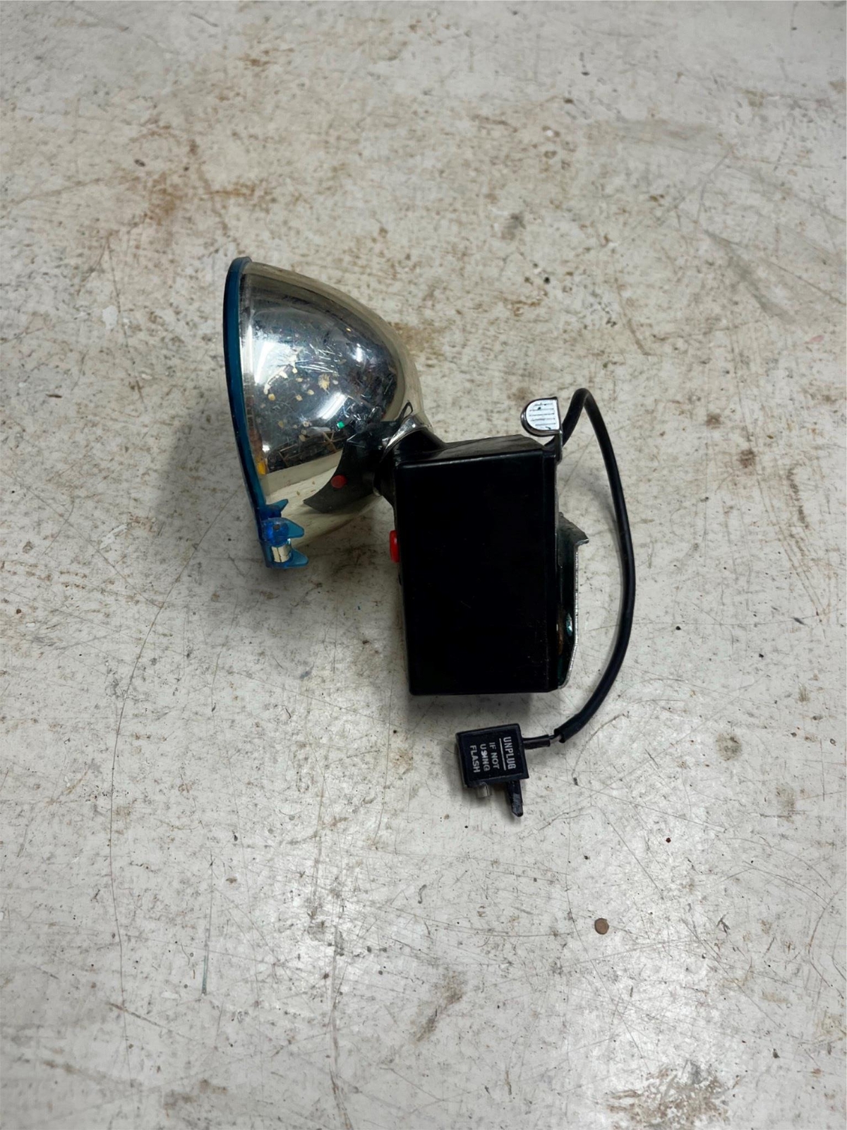 vtg Polaroid 268 flash gun for land bellows packfilm cameras: 100 240 250 350
