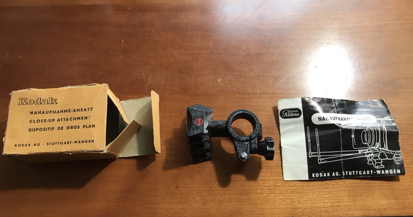 Vintage Kodak Camera Close Up Attachment; G0811