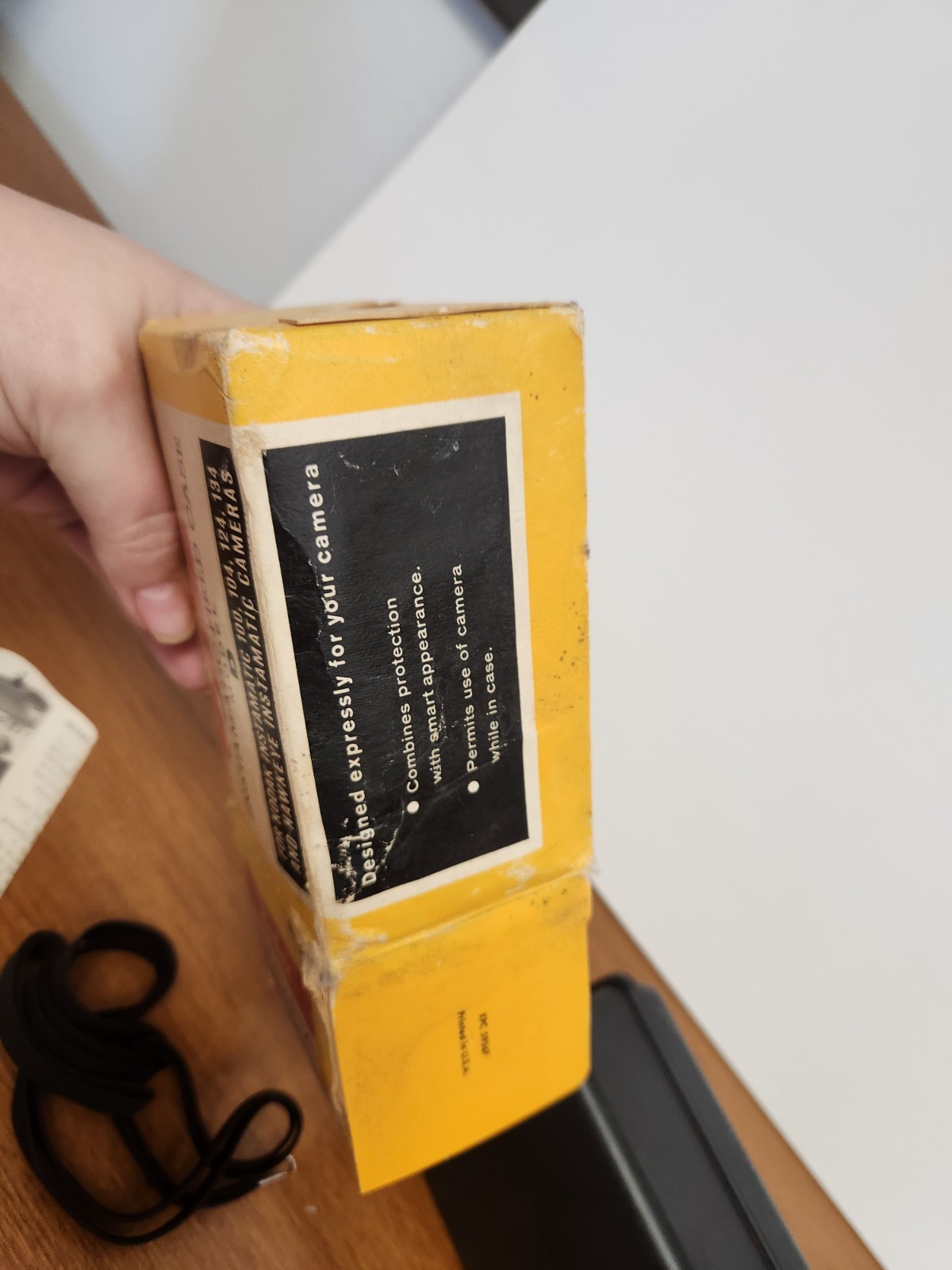 Kodak Instamatic Field Case Model D 100, 104, 124, 134, Hawkeye With Box