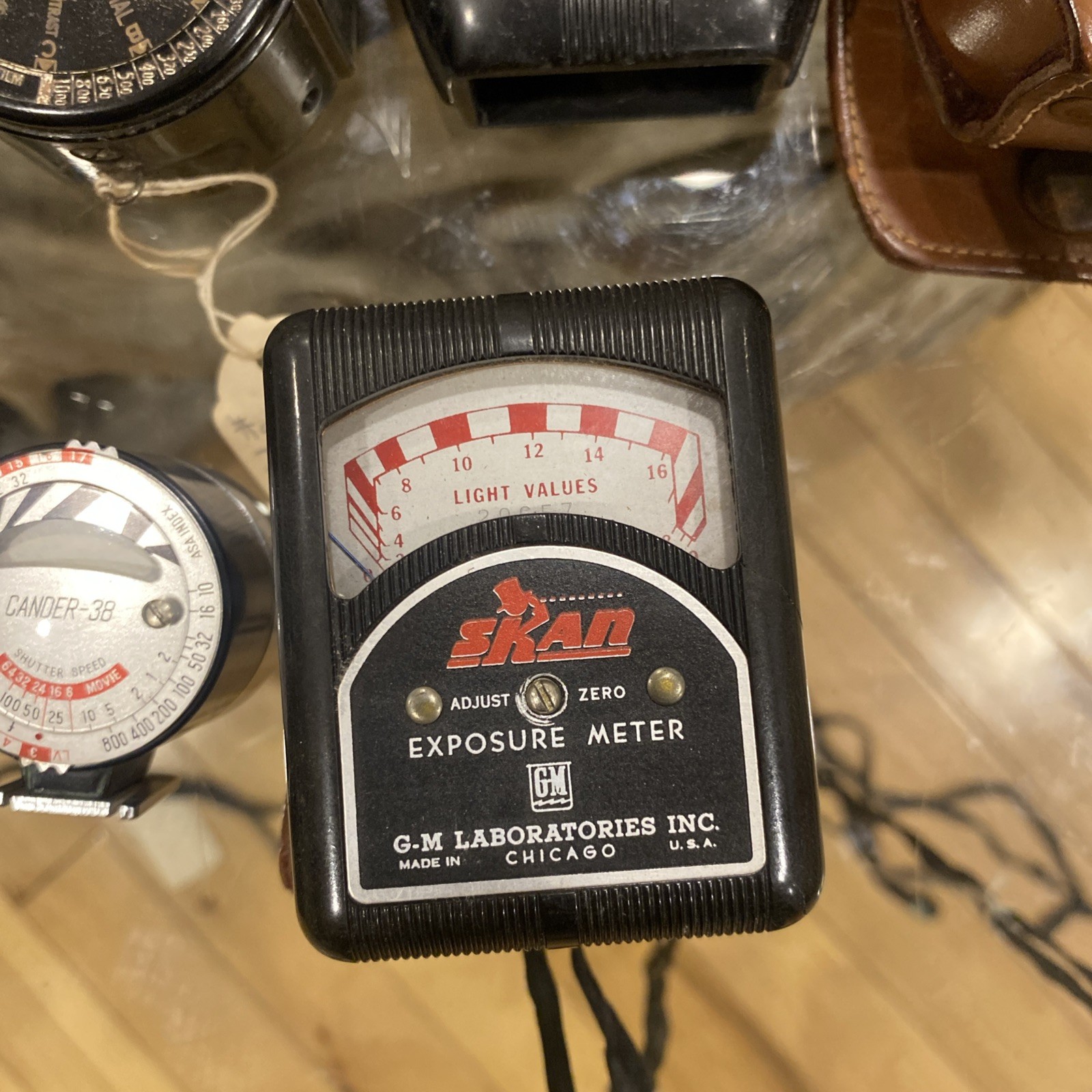Large Lot Of Light Meters – Extra Case – Paperwork And More –