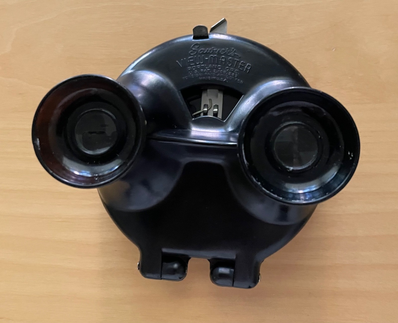 Vintage viewmaster with reels (incomplete), reels do not advance