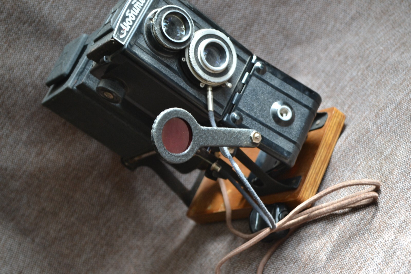 VERY Rare UPL-1 Soviet Magnifying attachment for LUBITEL camera