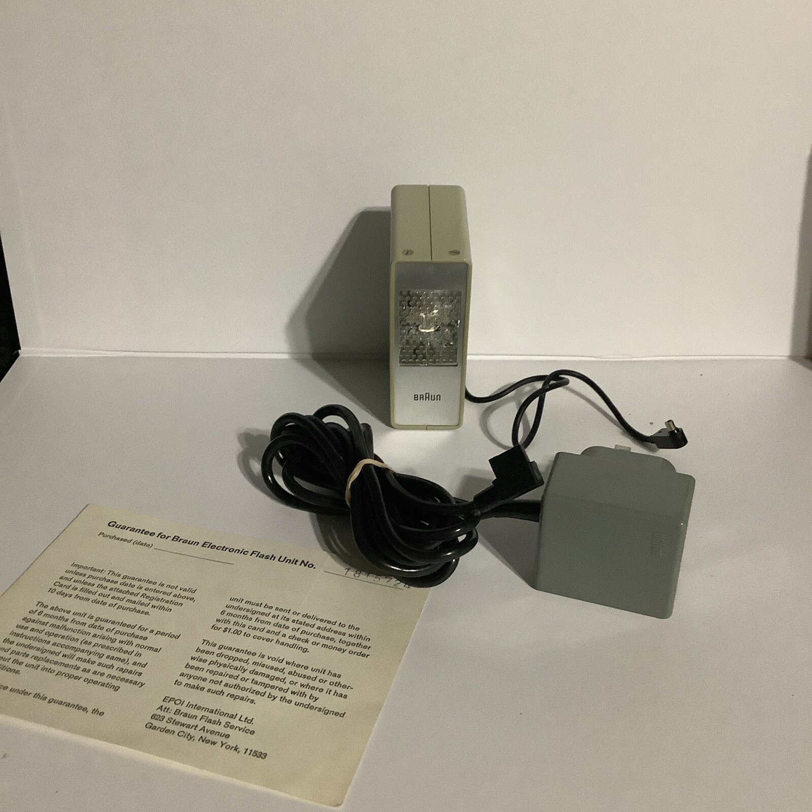 Vintage Braun Hobby F100 Flasher Made in West Germany